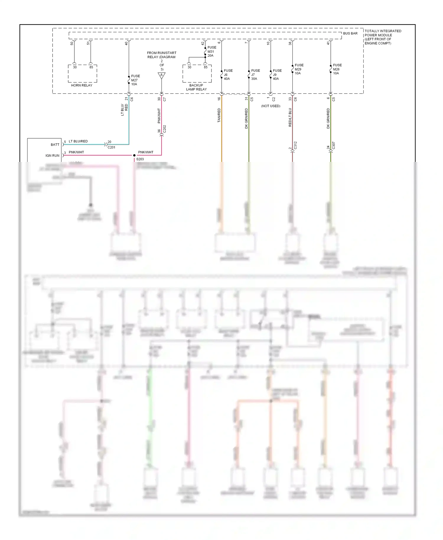 Jeep Liberty II (2007-2012) powertrain control module wiring diagram  (4 of 4)