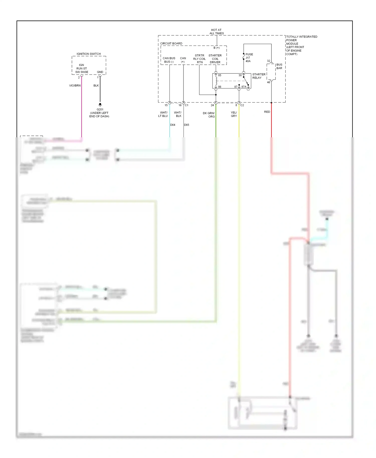 Jeep Liberty II (2007-2012) pull- in wiring diagram  (1 of 1)