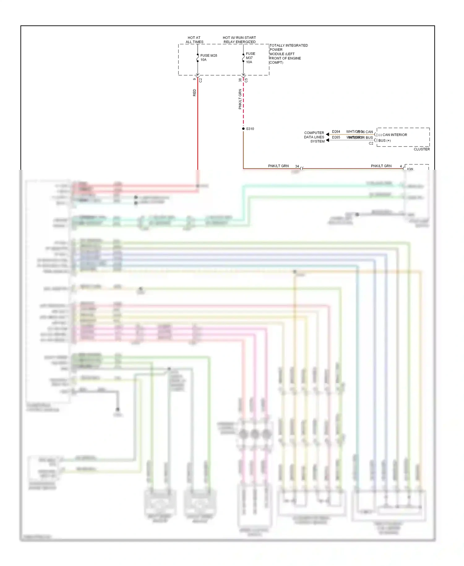Jeep Liberty II (2007-2012) steering control module wiring diagram  (3 of 7)