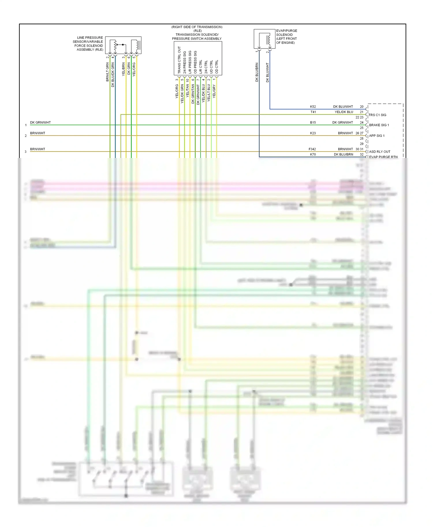 Jeep Liberty II (2007-2012) trans ctrl wiring diagram  (1 of 1)