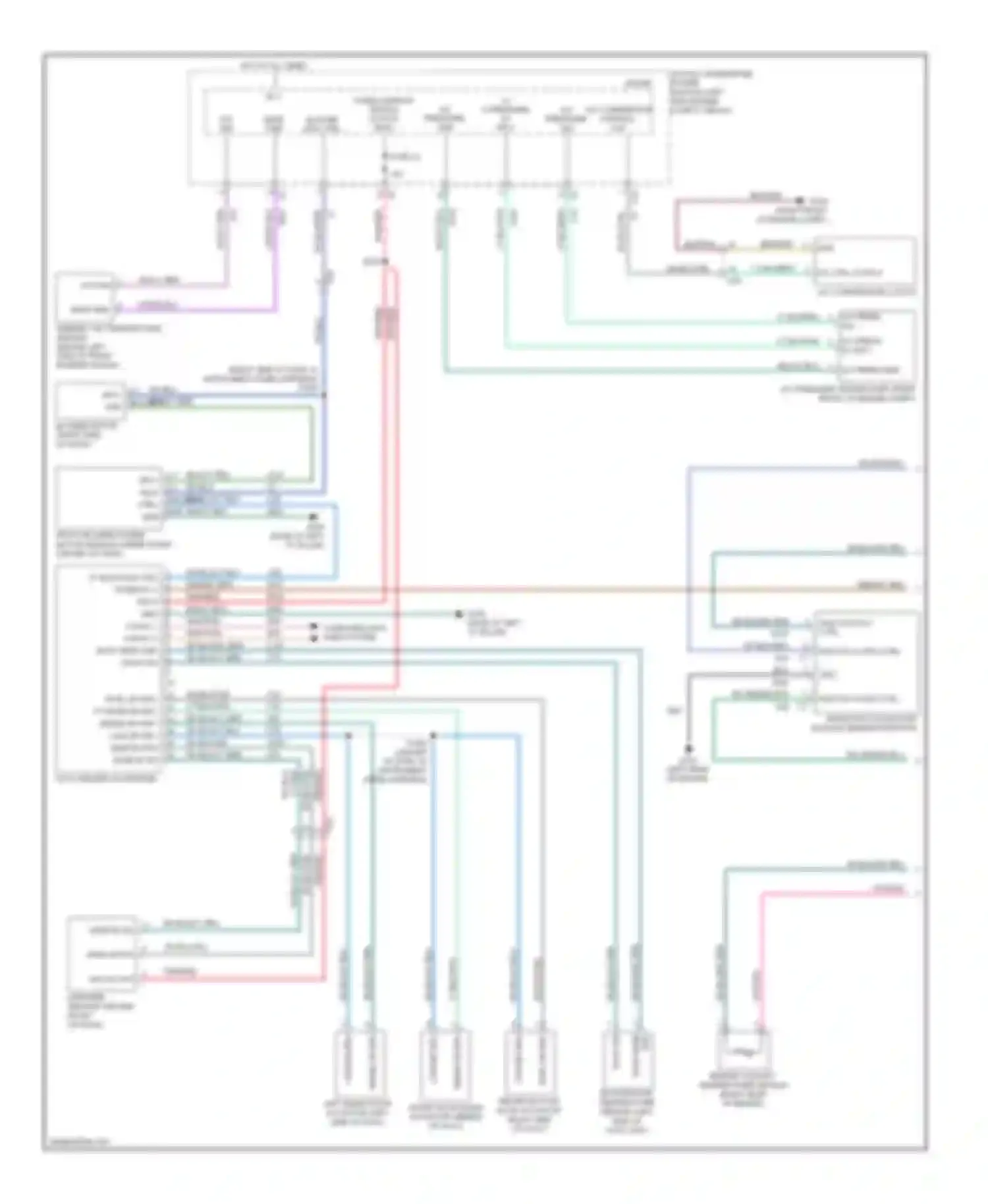 Patriot Jeep I (2006-2016): Automatic a/c circuit (1 of 2)