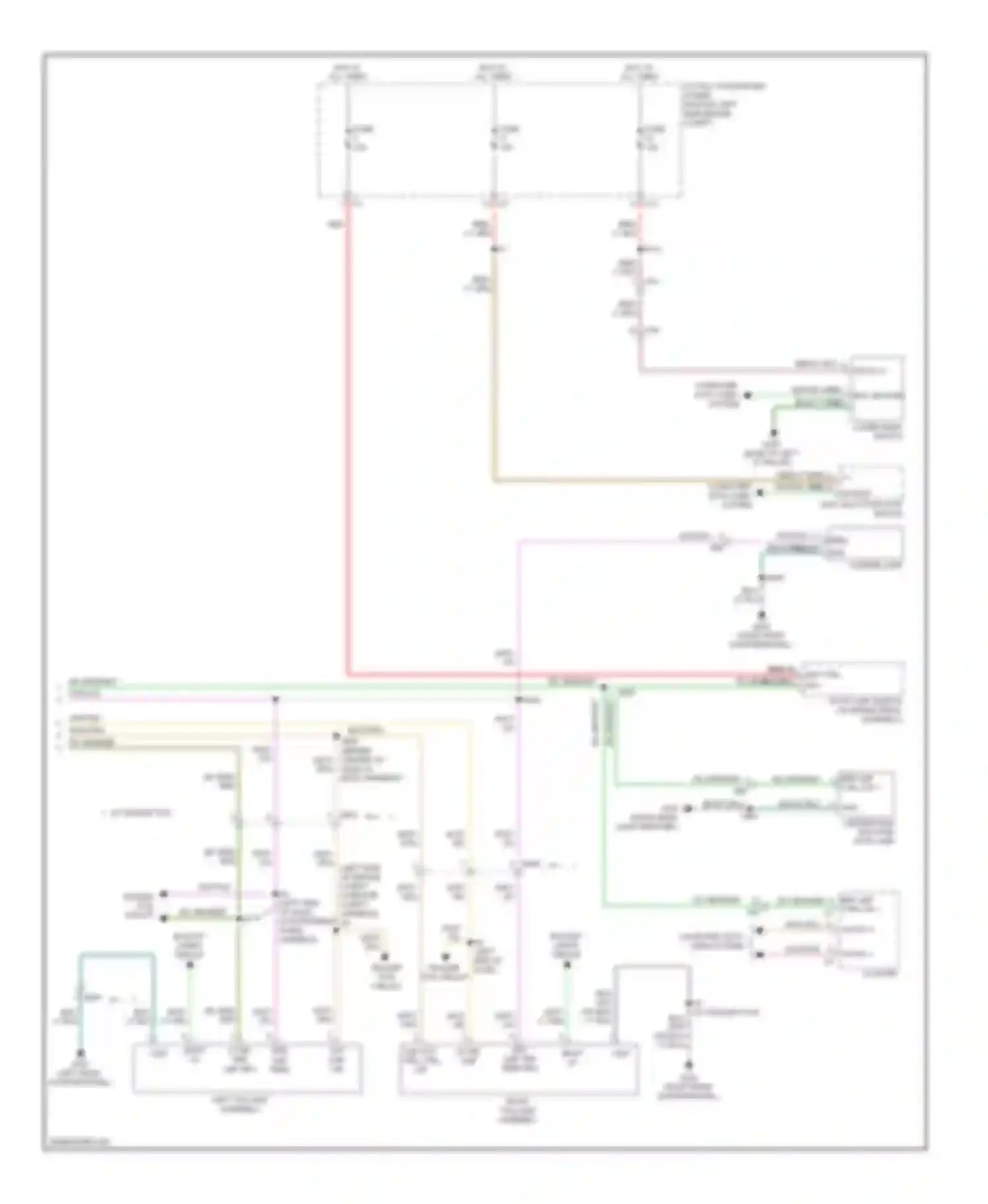 Patriot Jeep I (2006-2016): Exterior lamps circuit (2 of 2)