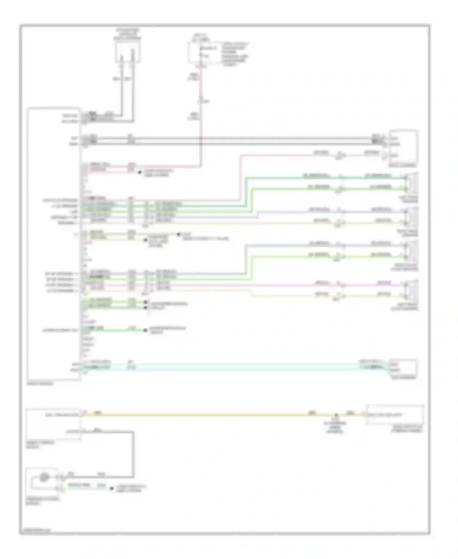Patriot Jeep I (2006-2016): Navigation circuit, base