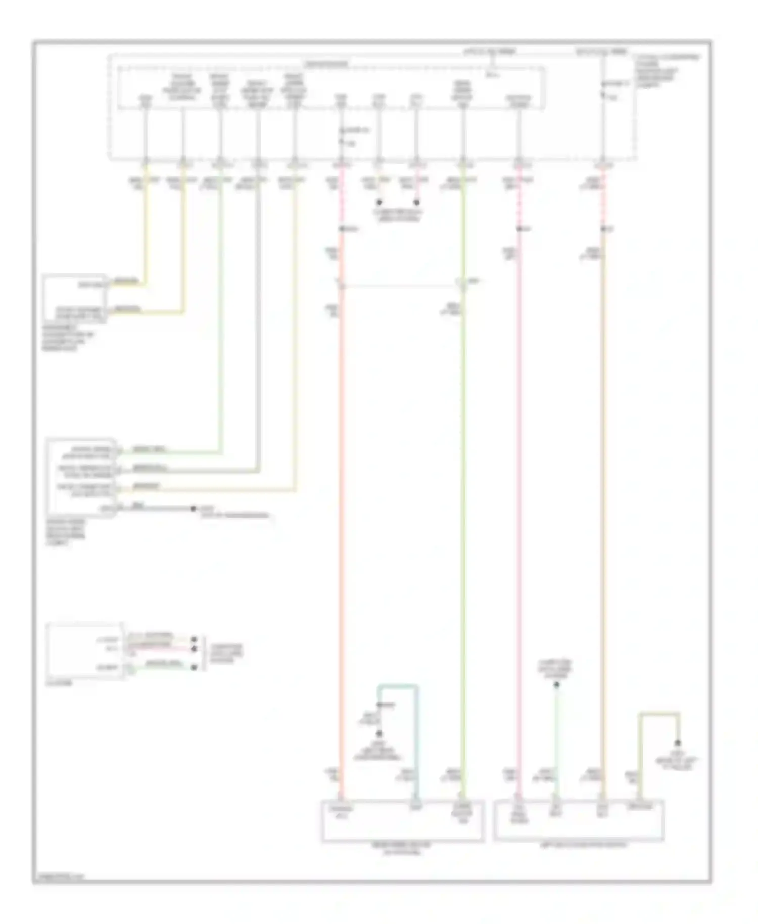 Patriot Jeep I (2006-2016): Wiper/washer circuit