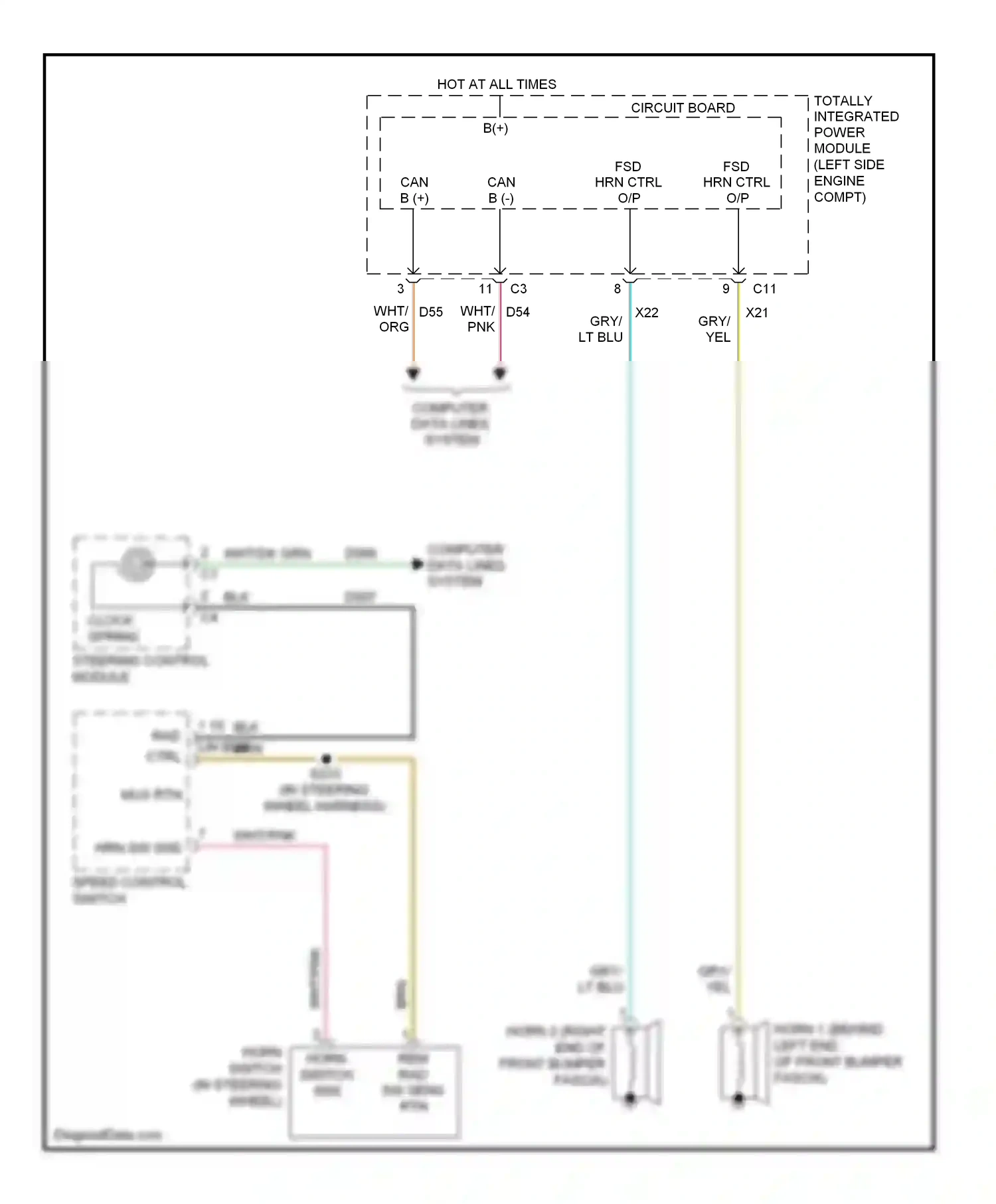 Jeep Patriot I (2006-2016) computer data lines system wiring diagram  (16 of 50)