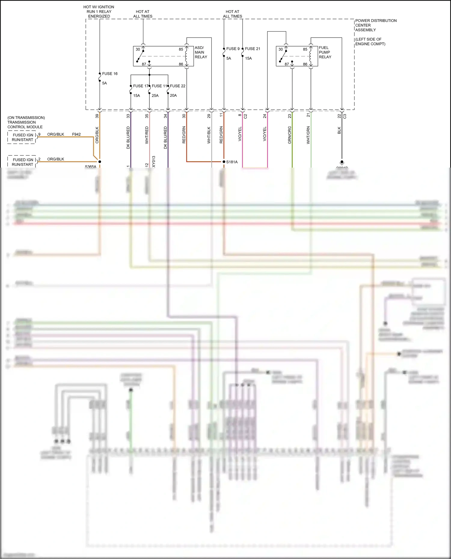 Wiring diagram computer data lines system for Jeep Renegade I facelift (2018-2024) (68 of 73)
