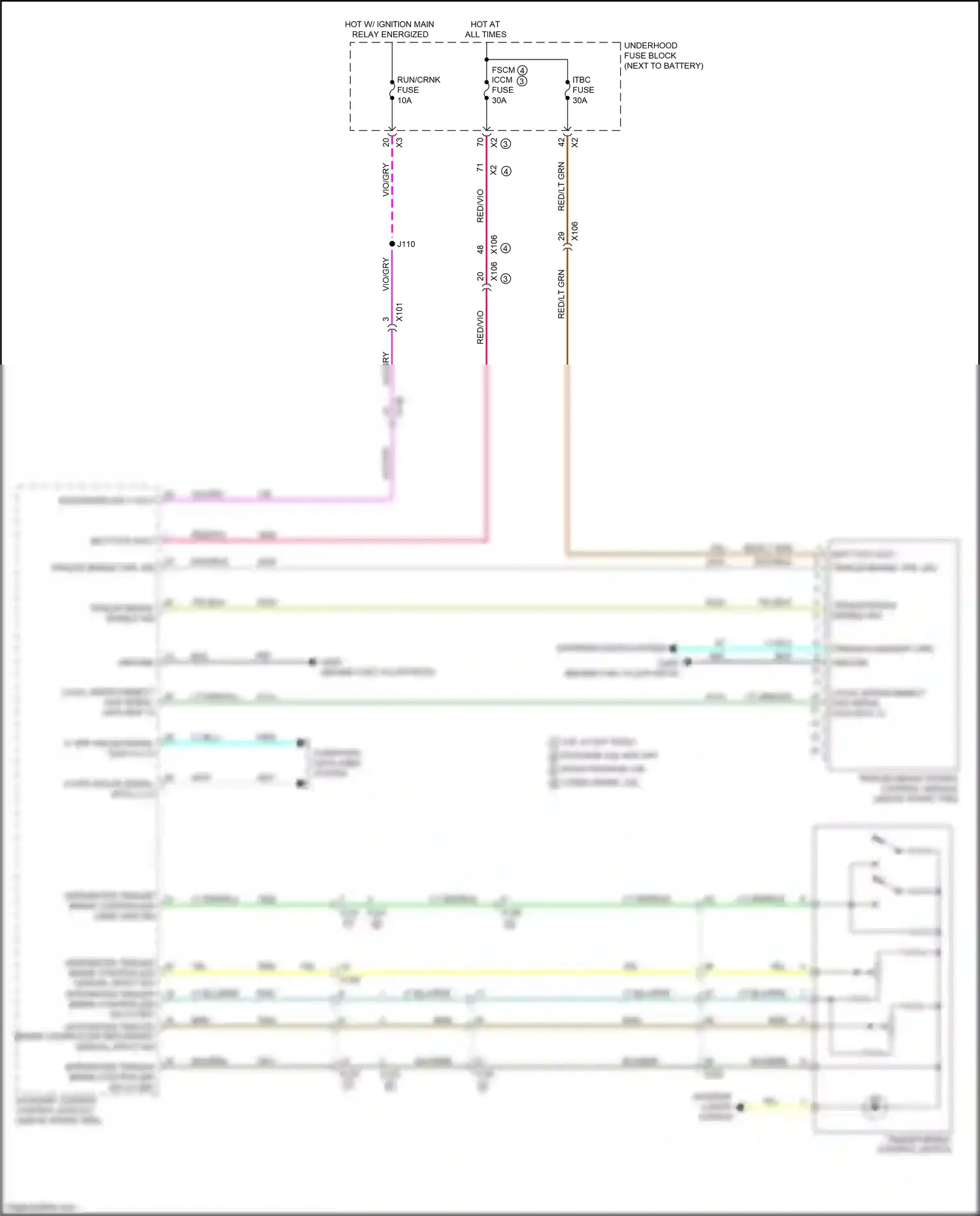 Wiring diagram computer data lines system for Jeep Renegade I facelift (2018-2024) (10 of 73)
