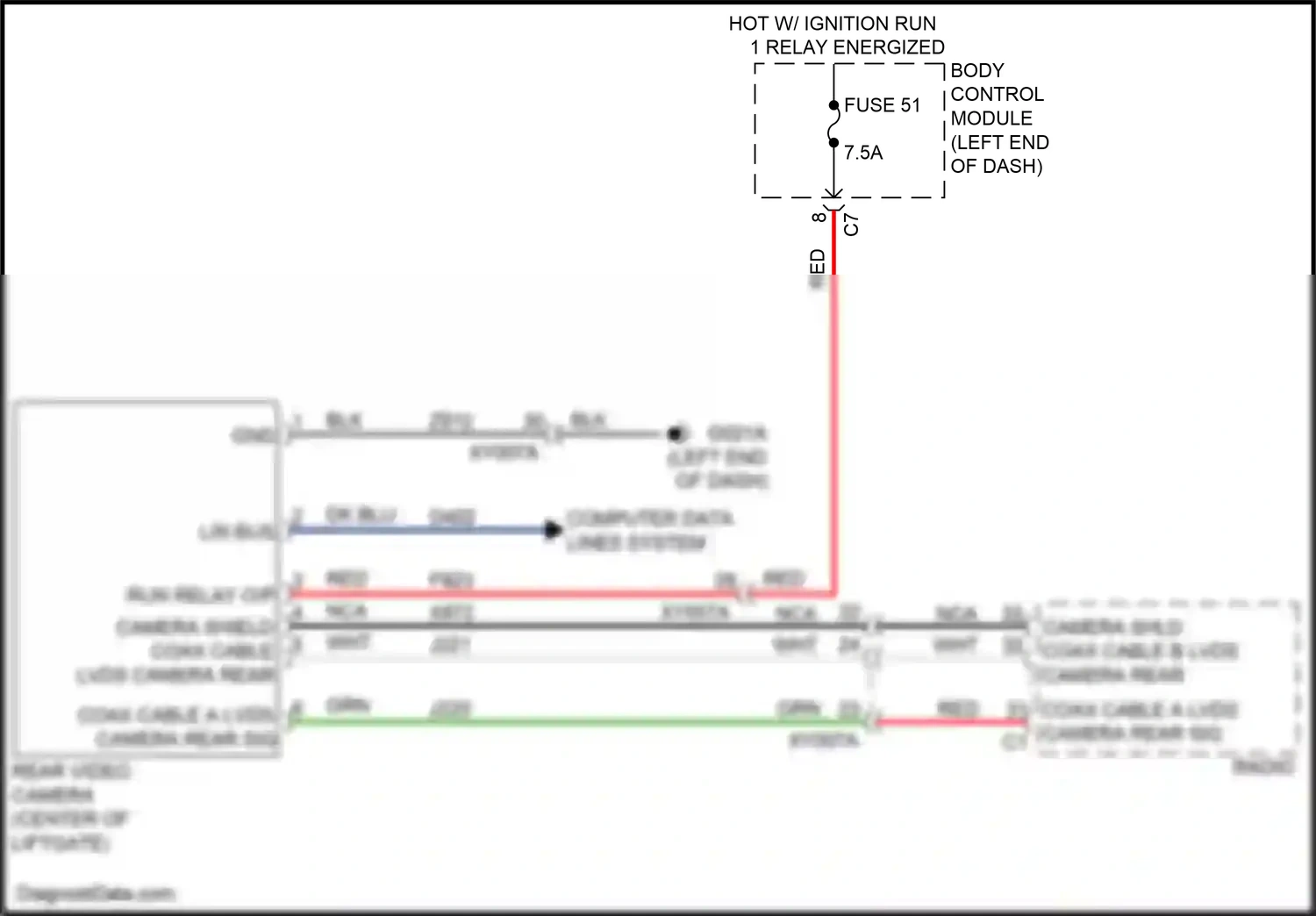 Wiring diagram computer data lines system for Jeep Renegade I facelift (2018-2024) (38 of 73)