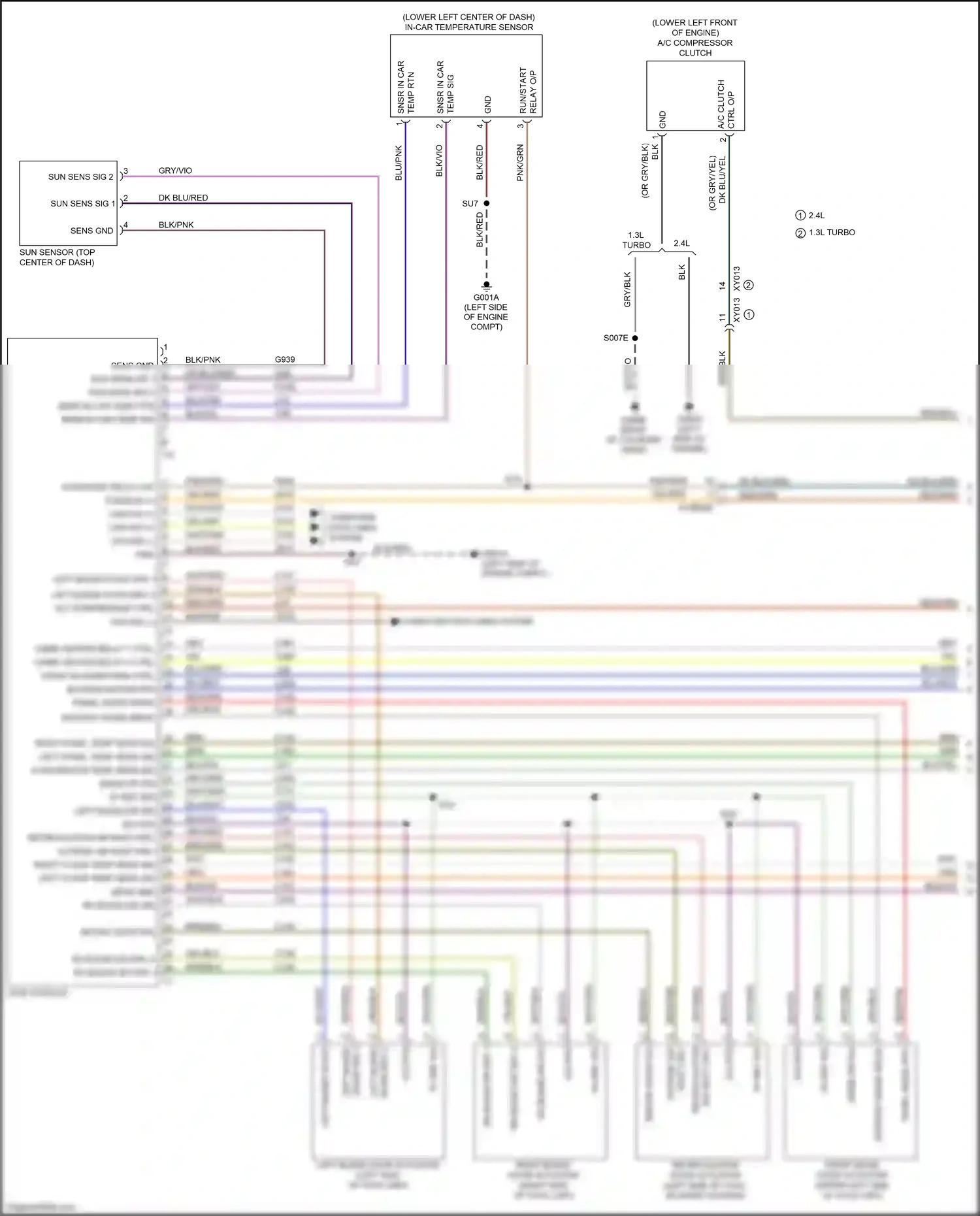 Wiring diagram panel mode drv for Jeep Renegade I facelift (2018-2024) (1 of 2)