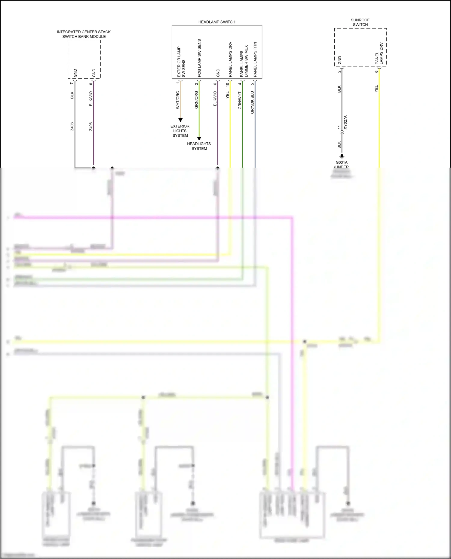 Wiring diagram panel) for Jeep Renegade I facelift (2018-2024) (1 of 1)