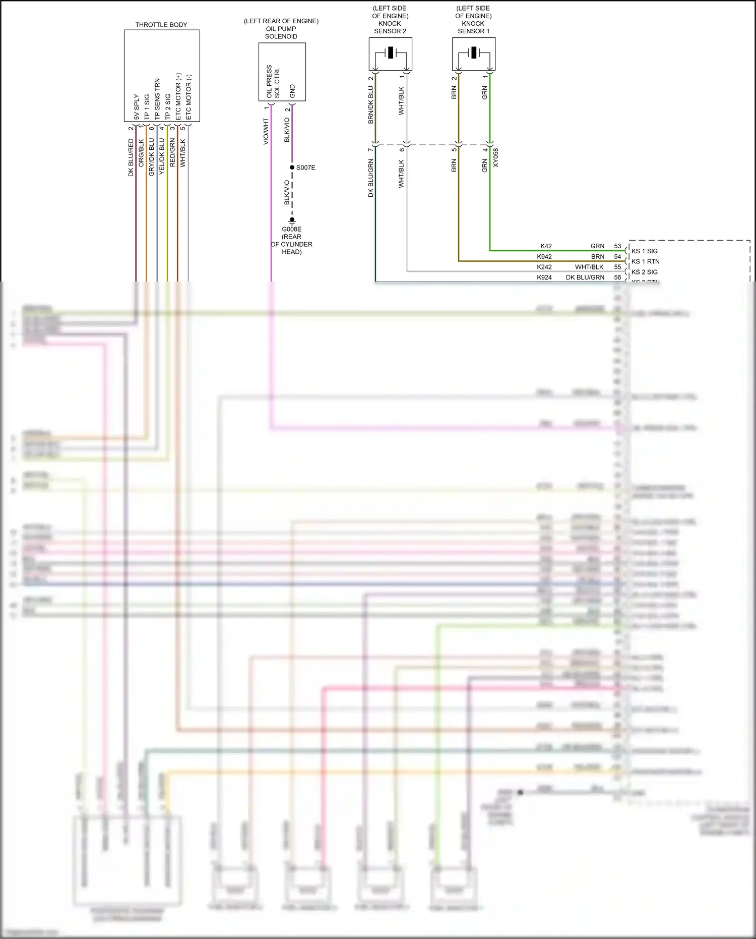Wiring diagram powertrain control module for Jeep Renegade I facelift (2018-2024) (17 of 25)