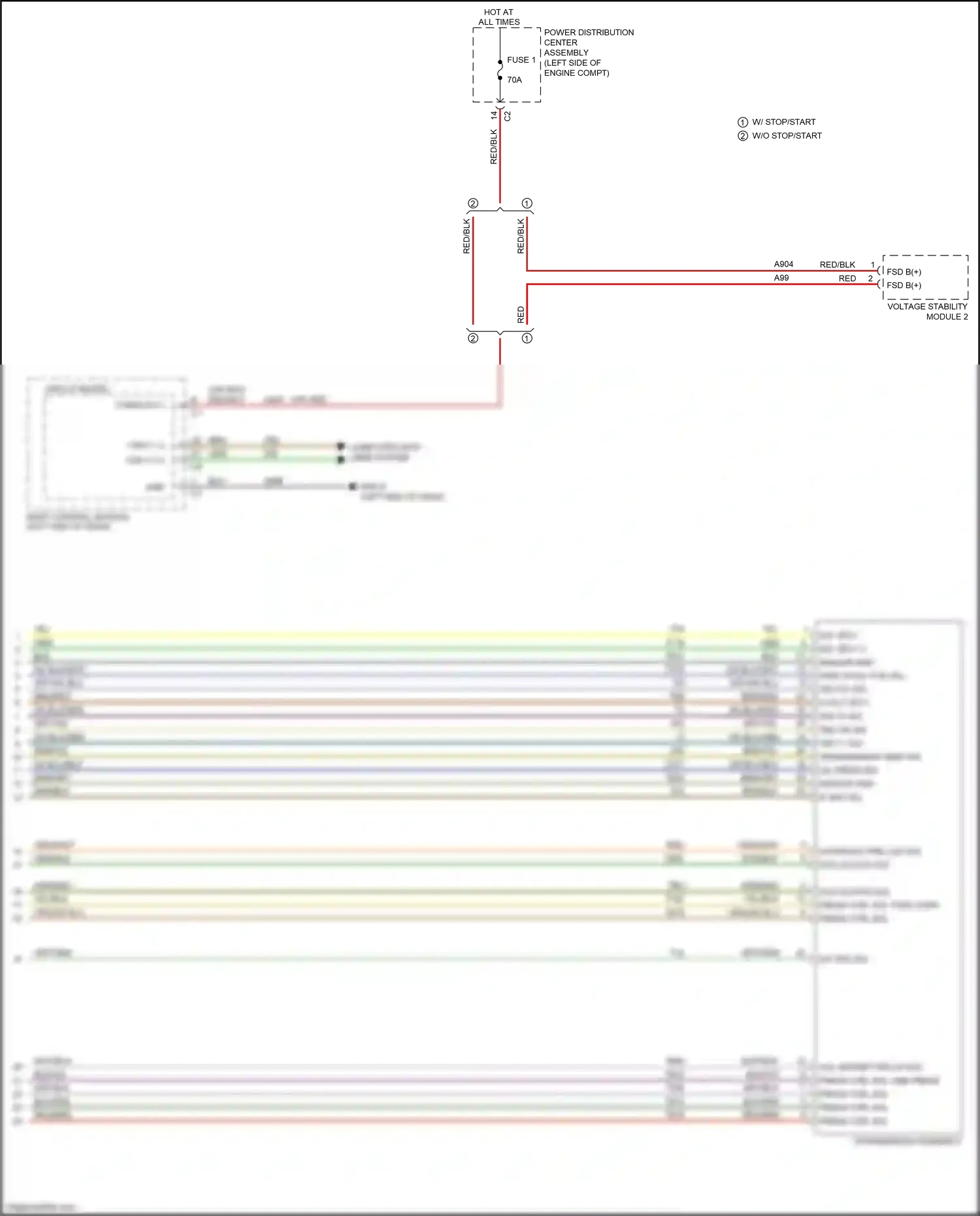 Wiring diagram press ctrl sol d for Jeep Renegade I facelift (2018-2024) (2 of 2)
