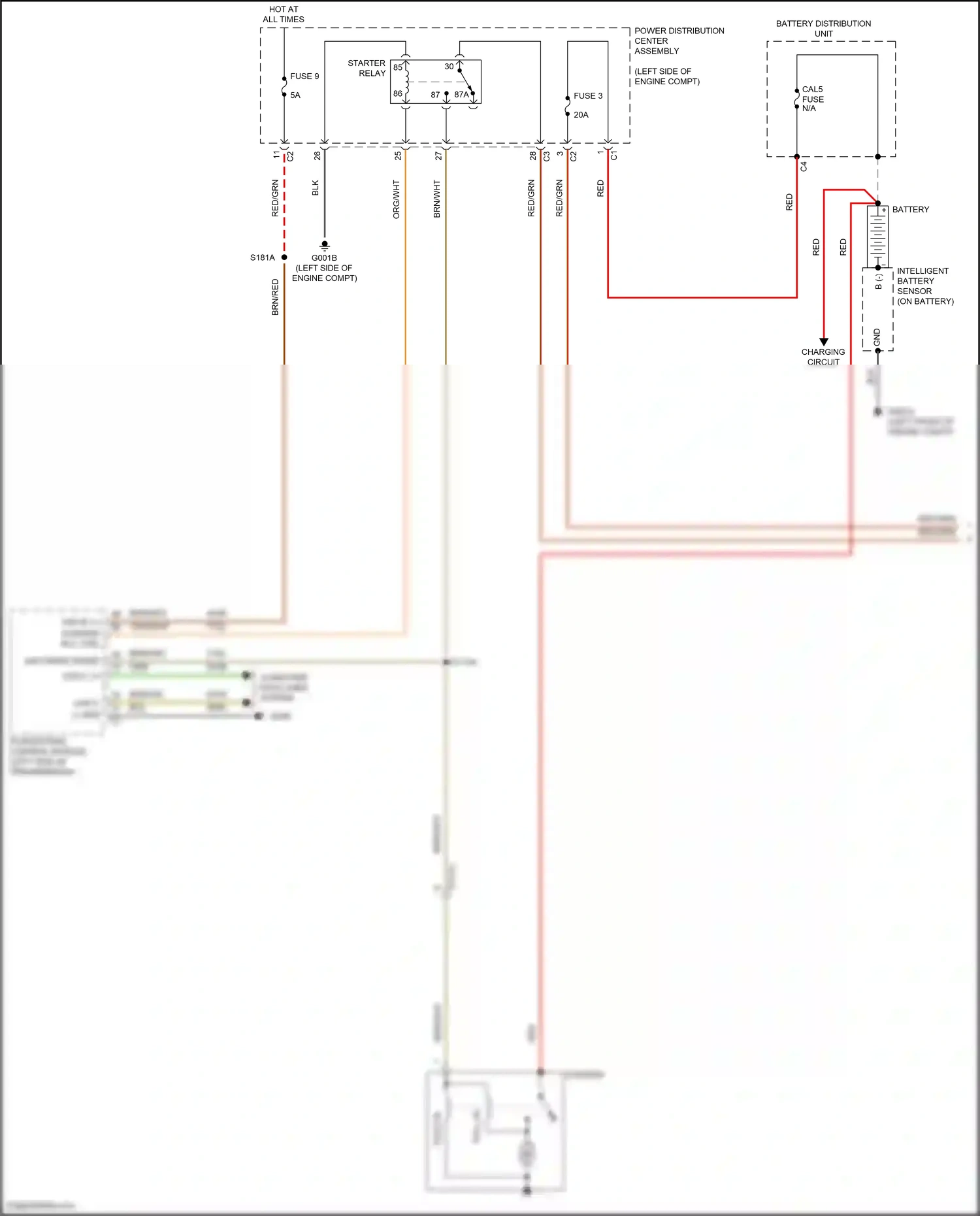 Wiring diagram pull- in for Jeep Renegade I facelift (2018-2024) (2 of 2)