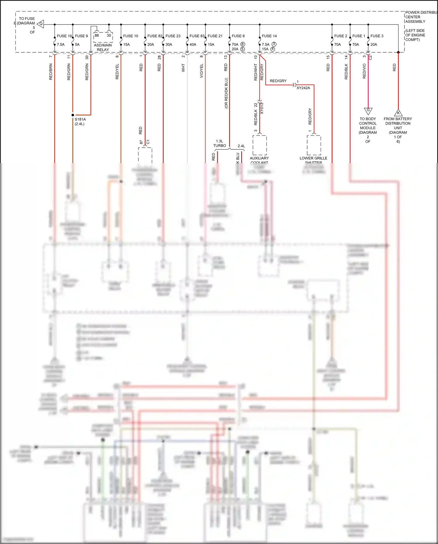 Wiring diagram voltage stability 2 module for Jeep Renegade I facelift (2018-2024) (3 of 3)