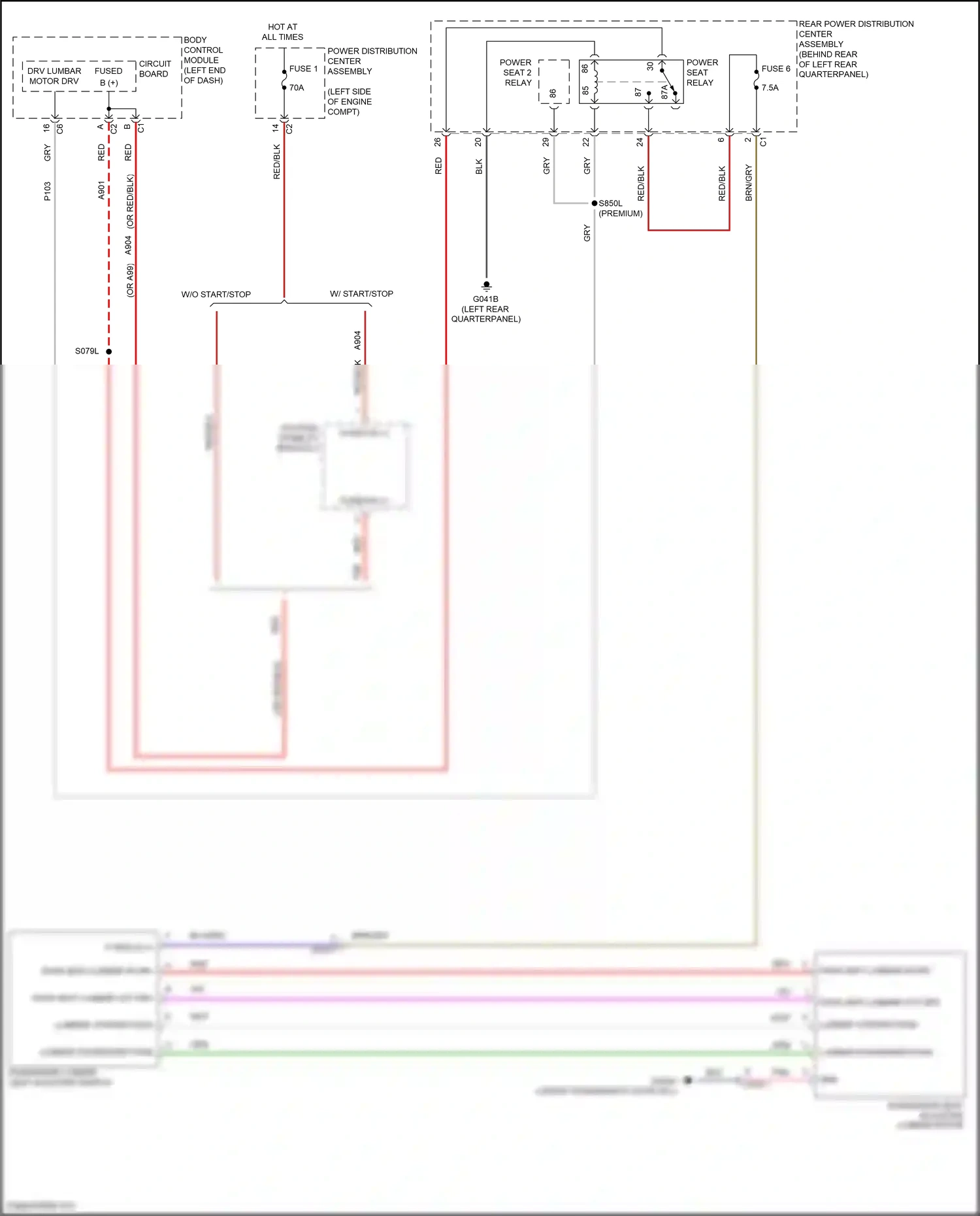 Wiring diagram voltage stability module 2 for Jeep Renegade I facelift (2018-2024) (7 of 12)