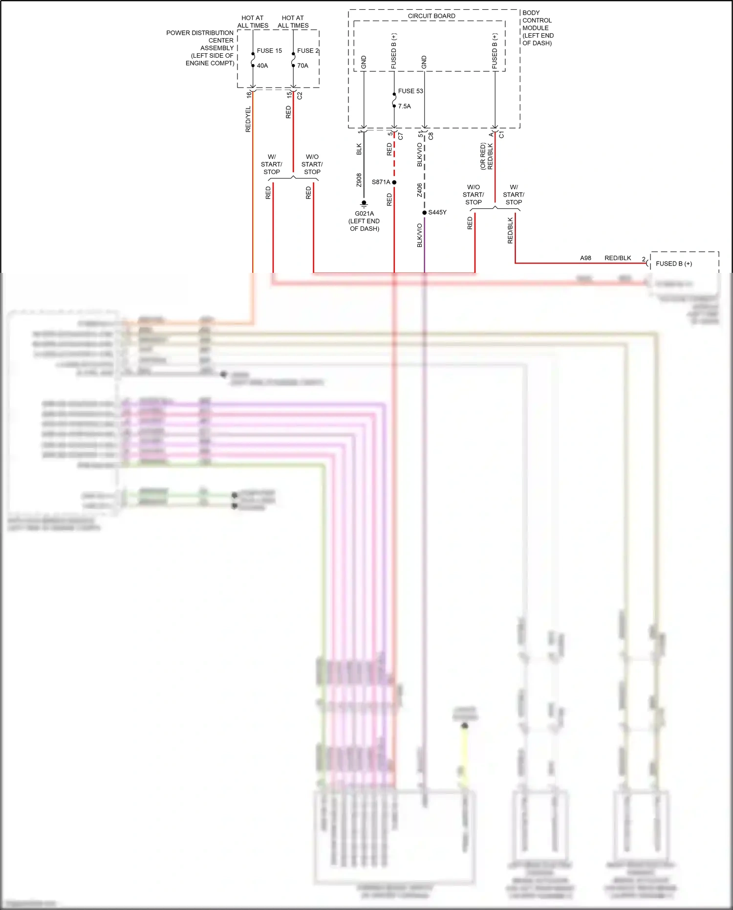 Wiring diagram voltage stability module for Jeep Renegade I facelift (2018-2024) (6 of 9)