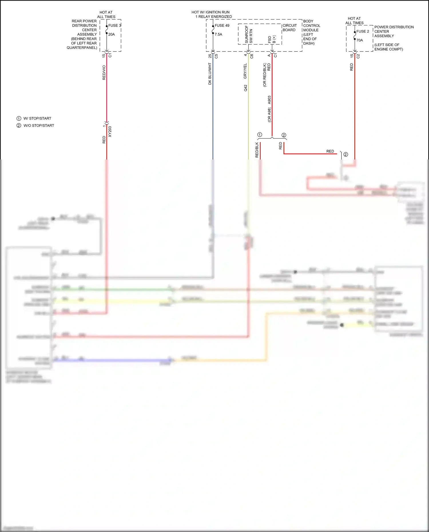 Wiring diagram voltage stability module for Jeep Renegade I facelift (2018-2024) (8 of 9)