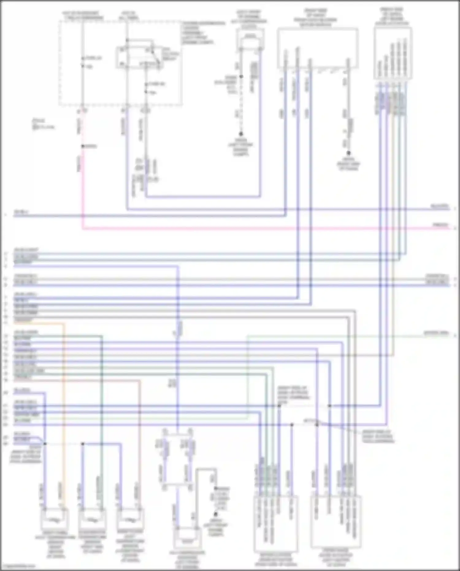 Wagoneer Jeep WS (2021-2024): Automatic a/c circuit, quad zone (2 of 5)