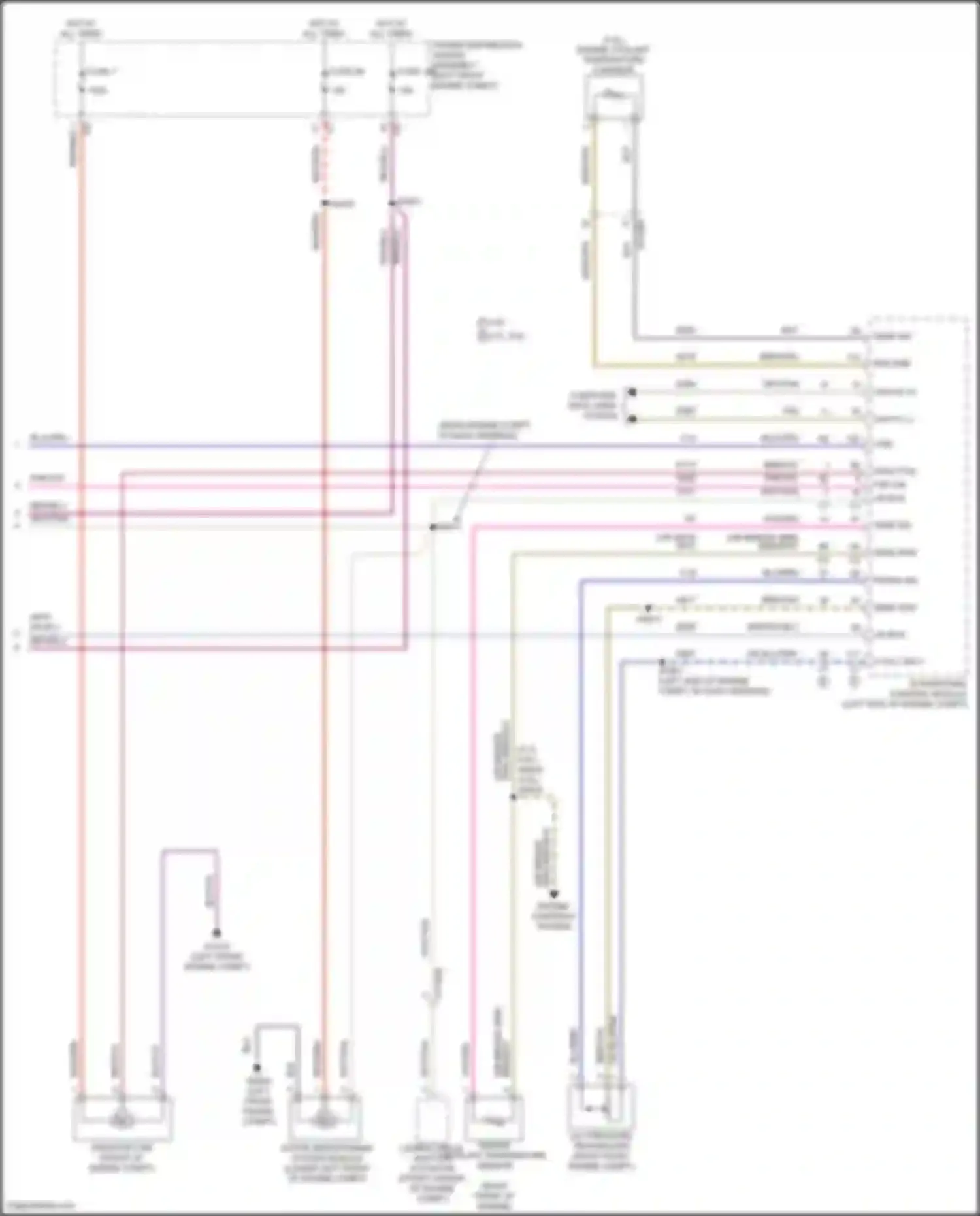 Wagoneer Jeep WS (2021-2024): Automatic a/c circuit, quad zone (5 of 5)