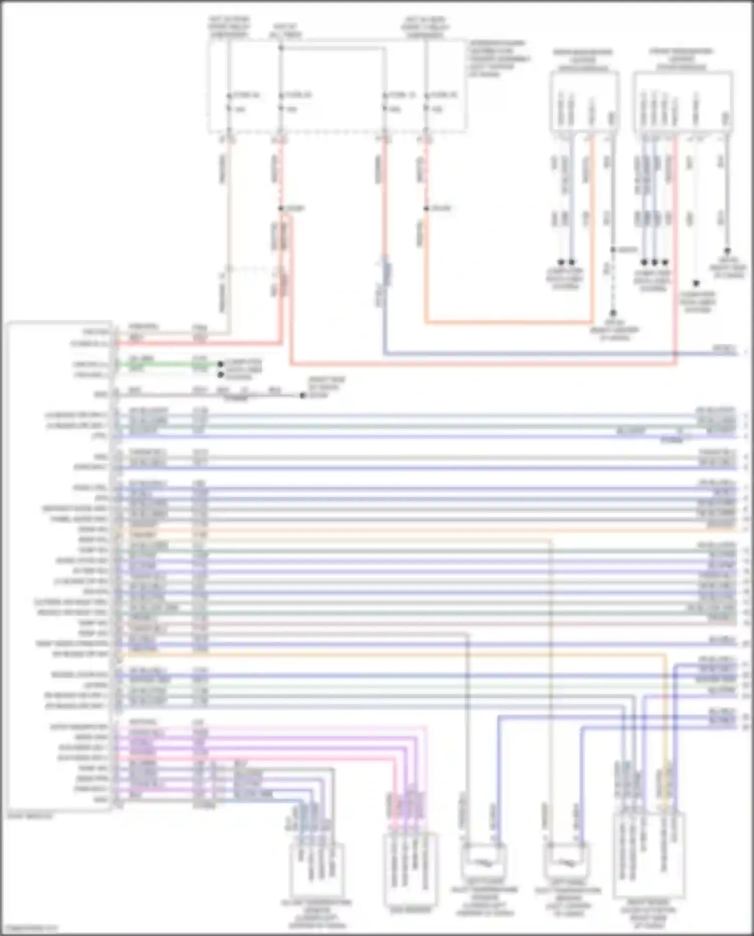 Wagoneer Jeep WS (2021-2024): Automatic a/c circuit, tri zone (1 of 5)