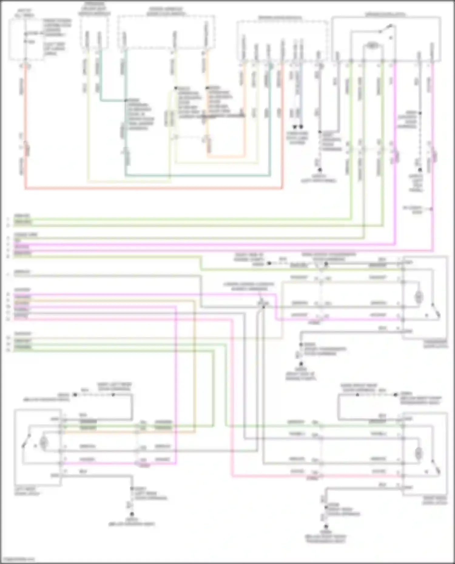 Wagoneer Jeep WS (2021-2024): Forced entry circuit (3 of 3)