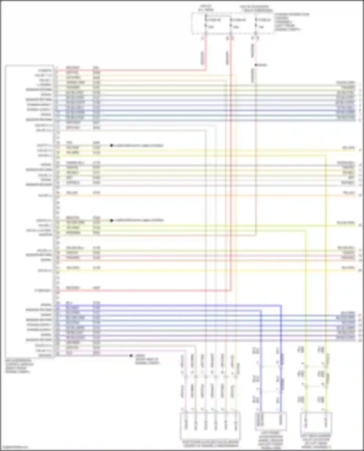 Wagoneer Jeep WS (2021-2024): Electronic air suspension circuit (1 of 2)