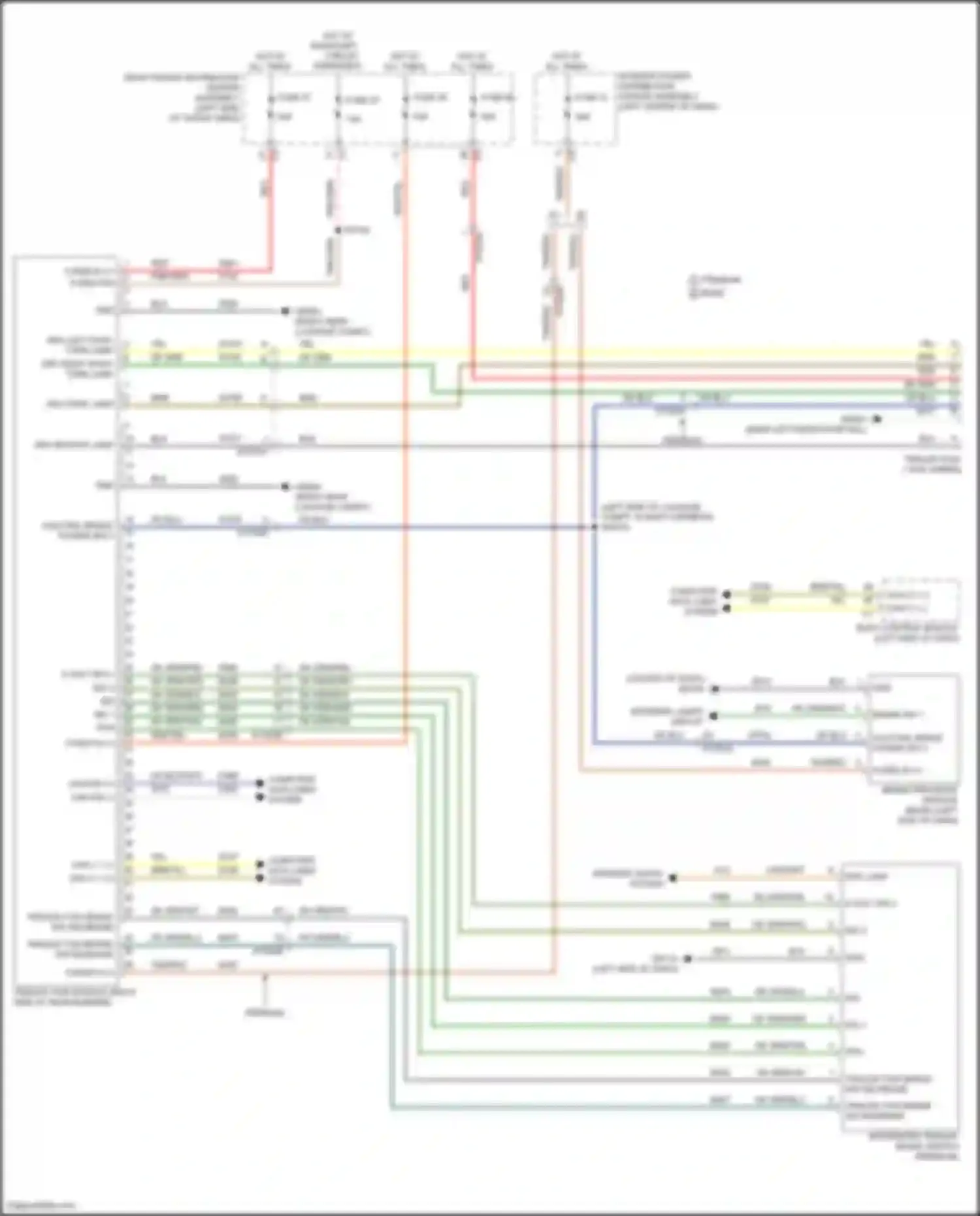 Wagoneer Jeep WS (2021-2024): Trailer tow circuit