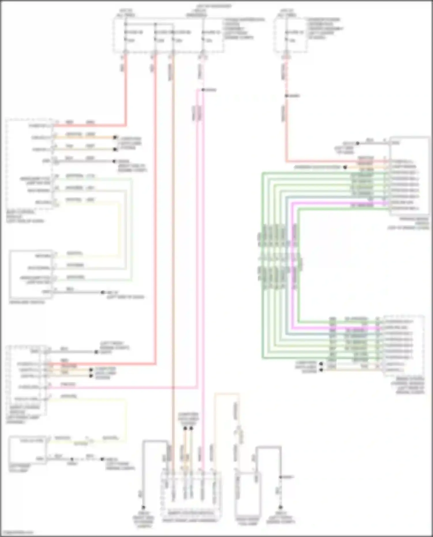 Wagoneer Jeep WS (2021-2024): Headlights circuit