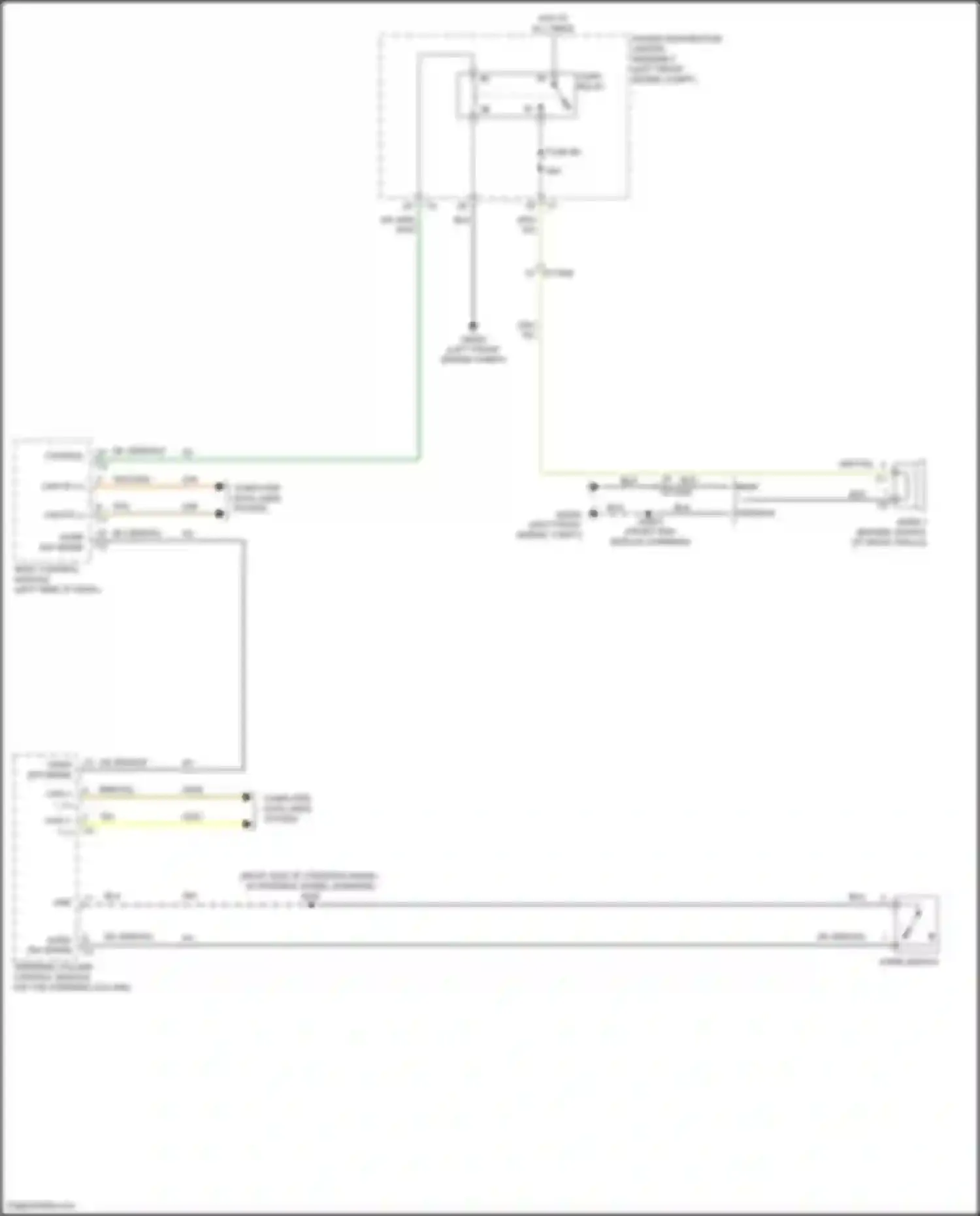 Wagoneer Jeep WS (2021-2024): Horn circuit