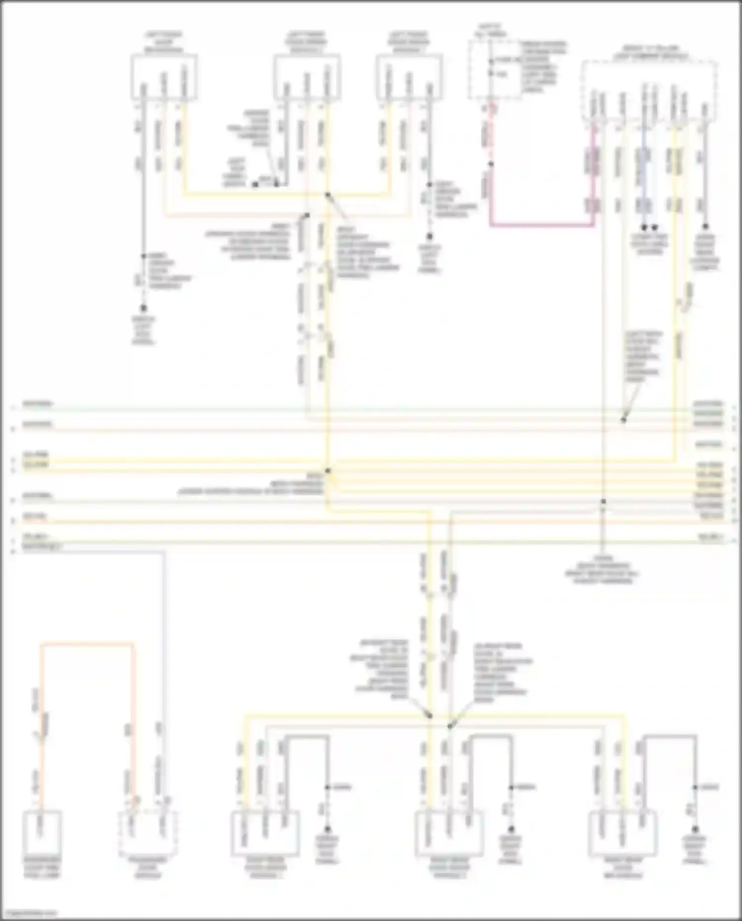 Wagoneer Jeep WS (2021-2024): Courtesy lamps circuit, premium (3 of 4)