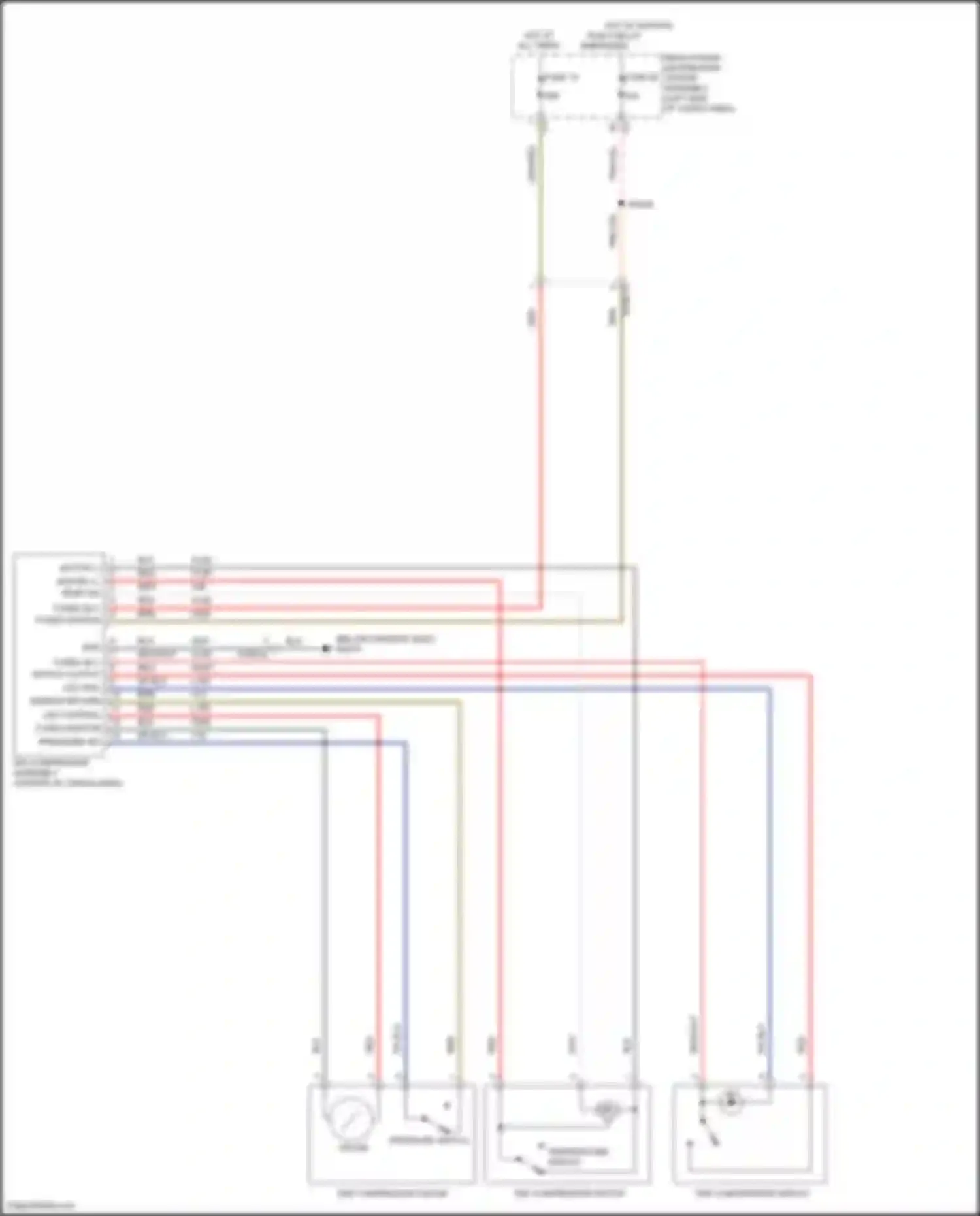 Wagoneer Jeep WS (2021-2024): Pneumatic systems circuit
