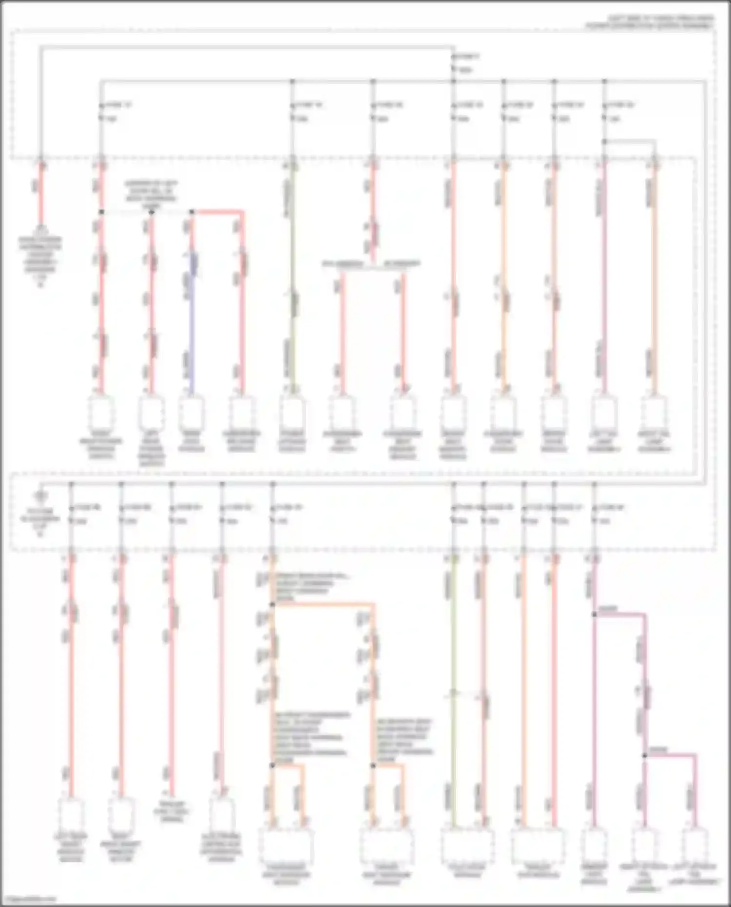 Wagoneer Jeep WS (2021-2024): Power distribution circuit (4 of 8)