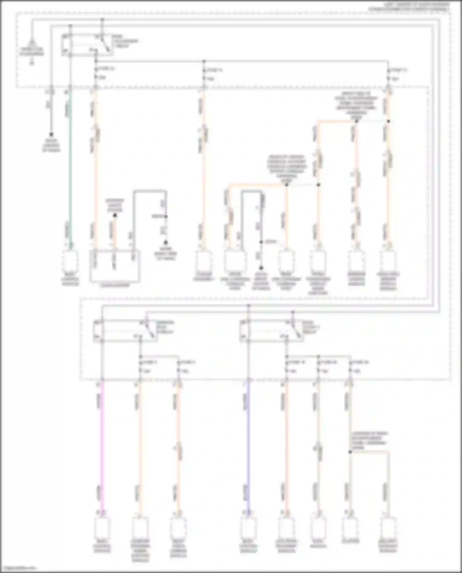 Wagoneer Jeep WS (2021-2024): Power distribution circuit (7 of 8)