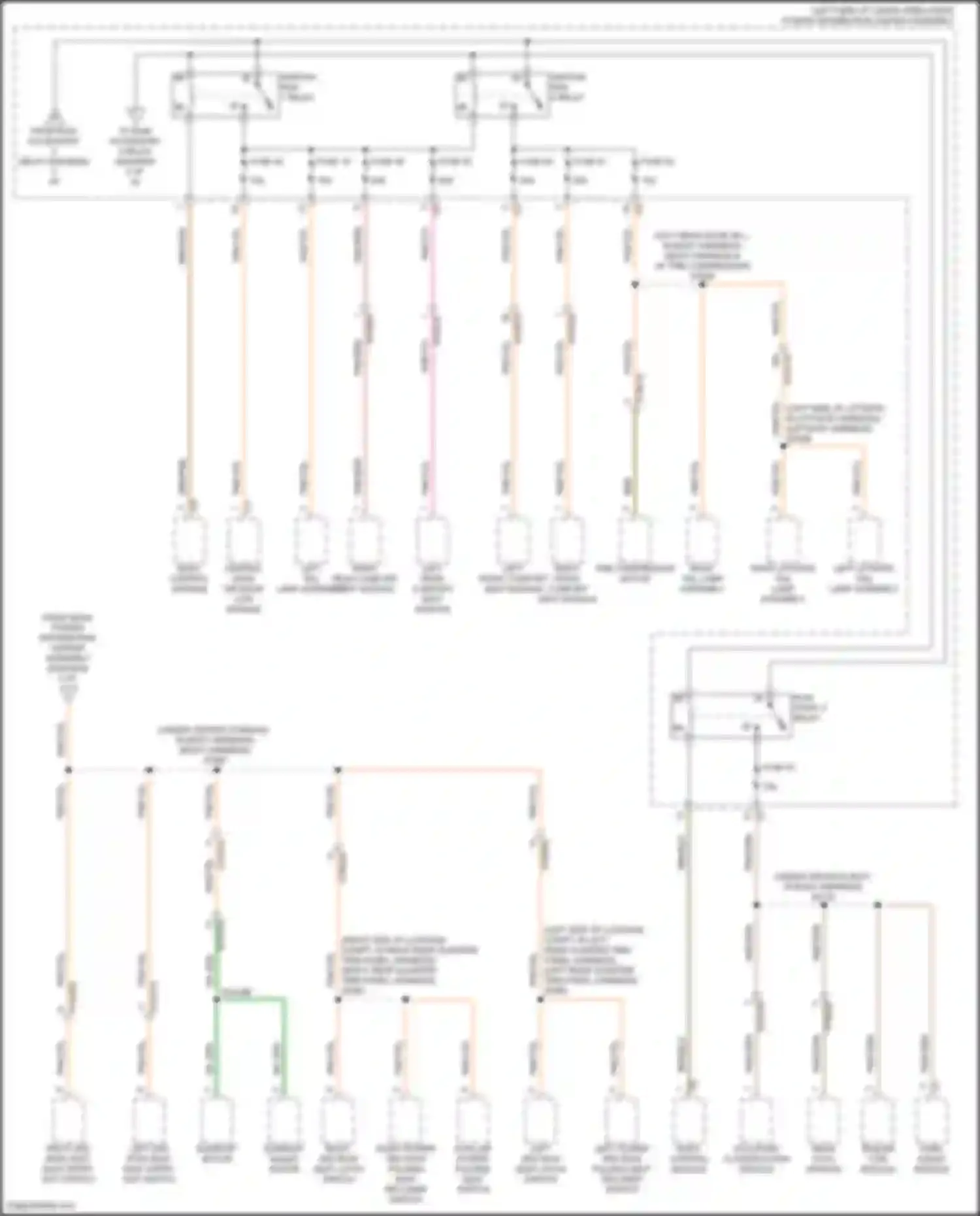 Wagoneer Jeep WS (2021-2024): Power distribution circuit (8 of 8)