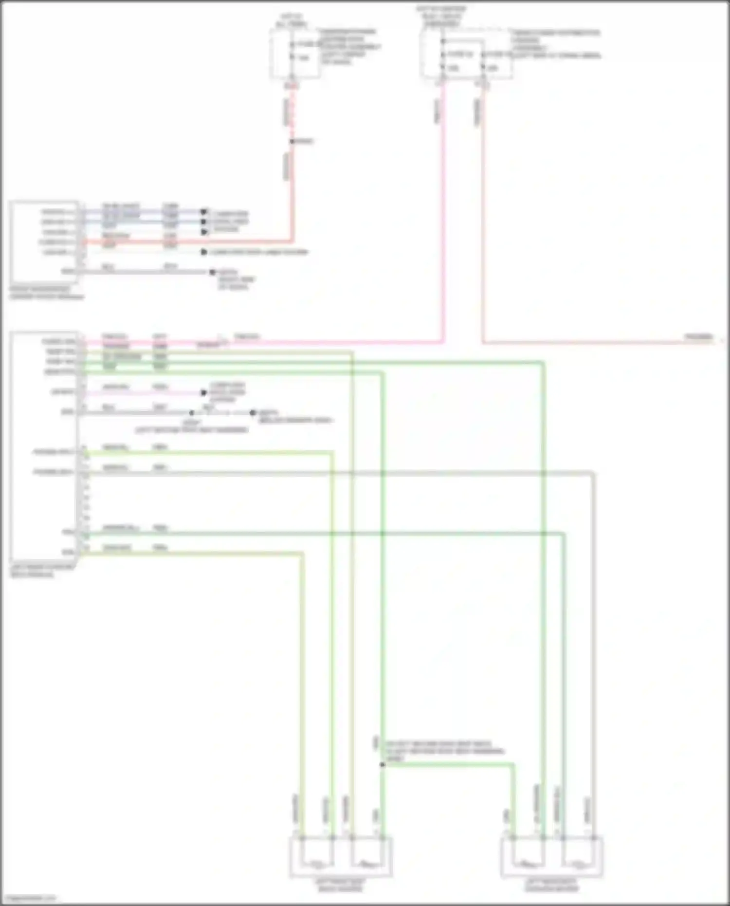 Wagoneer Jeep WS (2021-2024): Rear heated seats circuit, w/o ventilation (1 of 2)