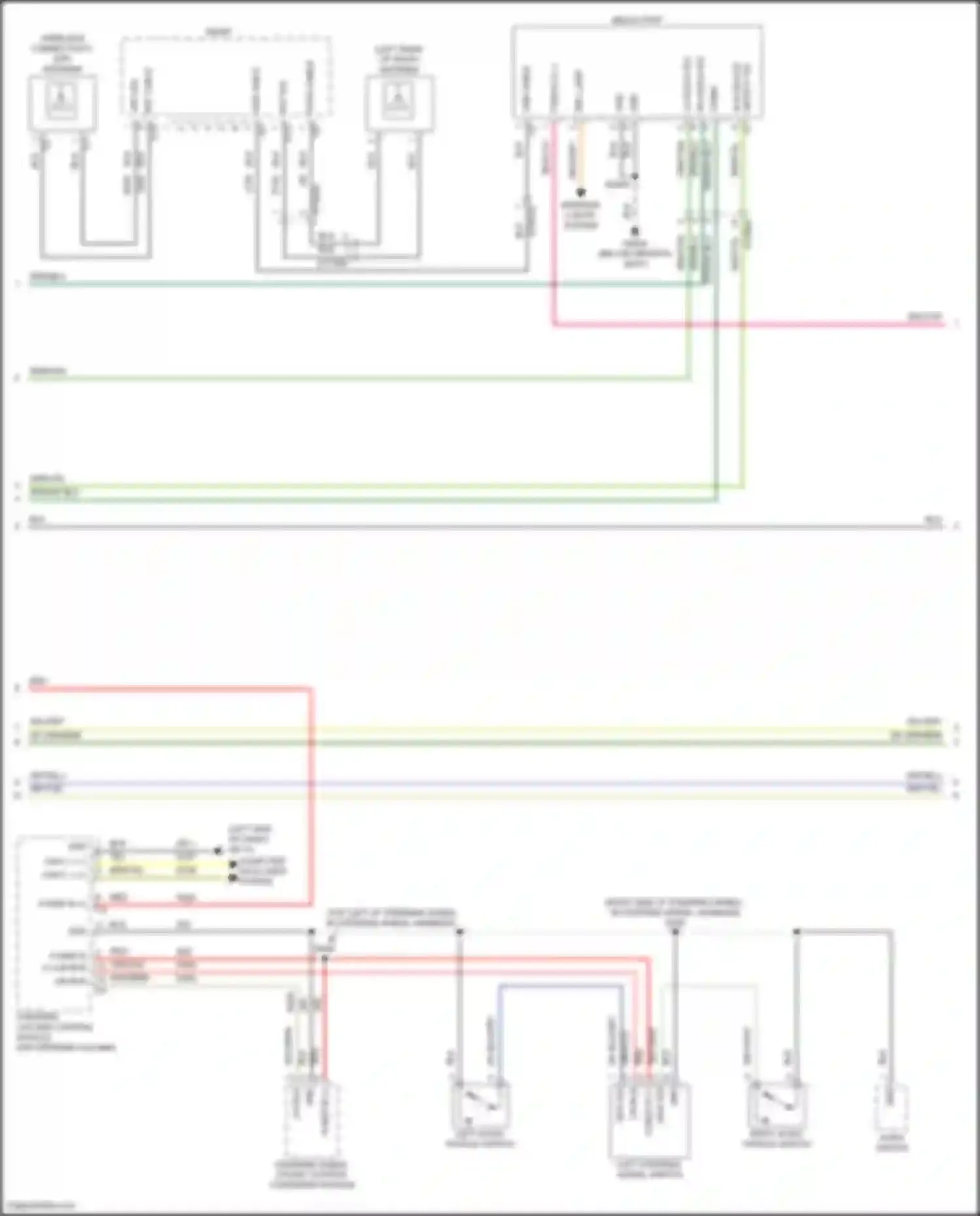 Wagoneer Jeep WS (2021-2024): Radio circuit, base (2 of 4)