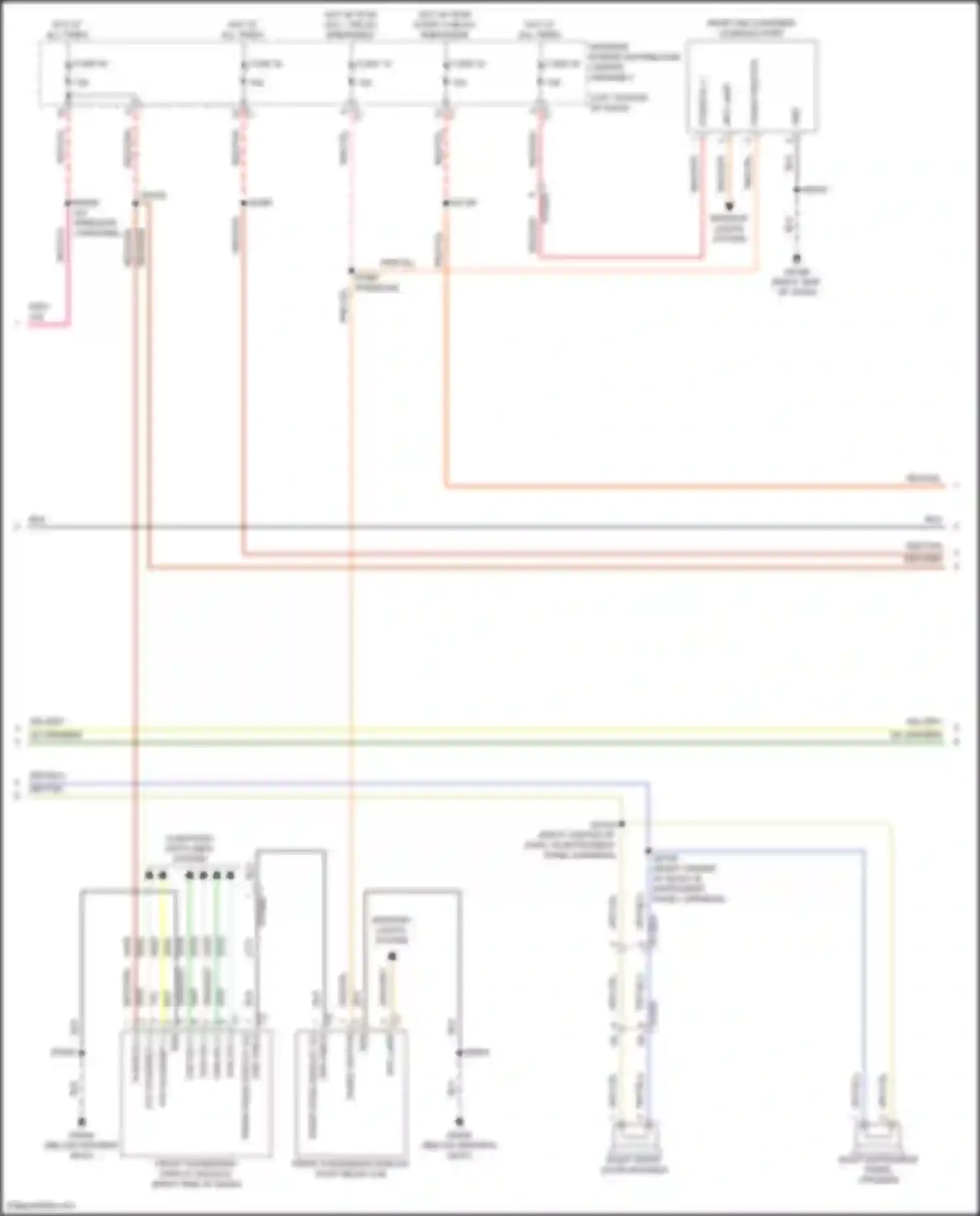 Wagoneer Jeep WS (2021-2024): Radio circuit, base (3 of 4)