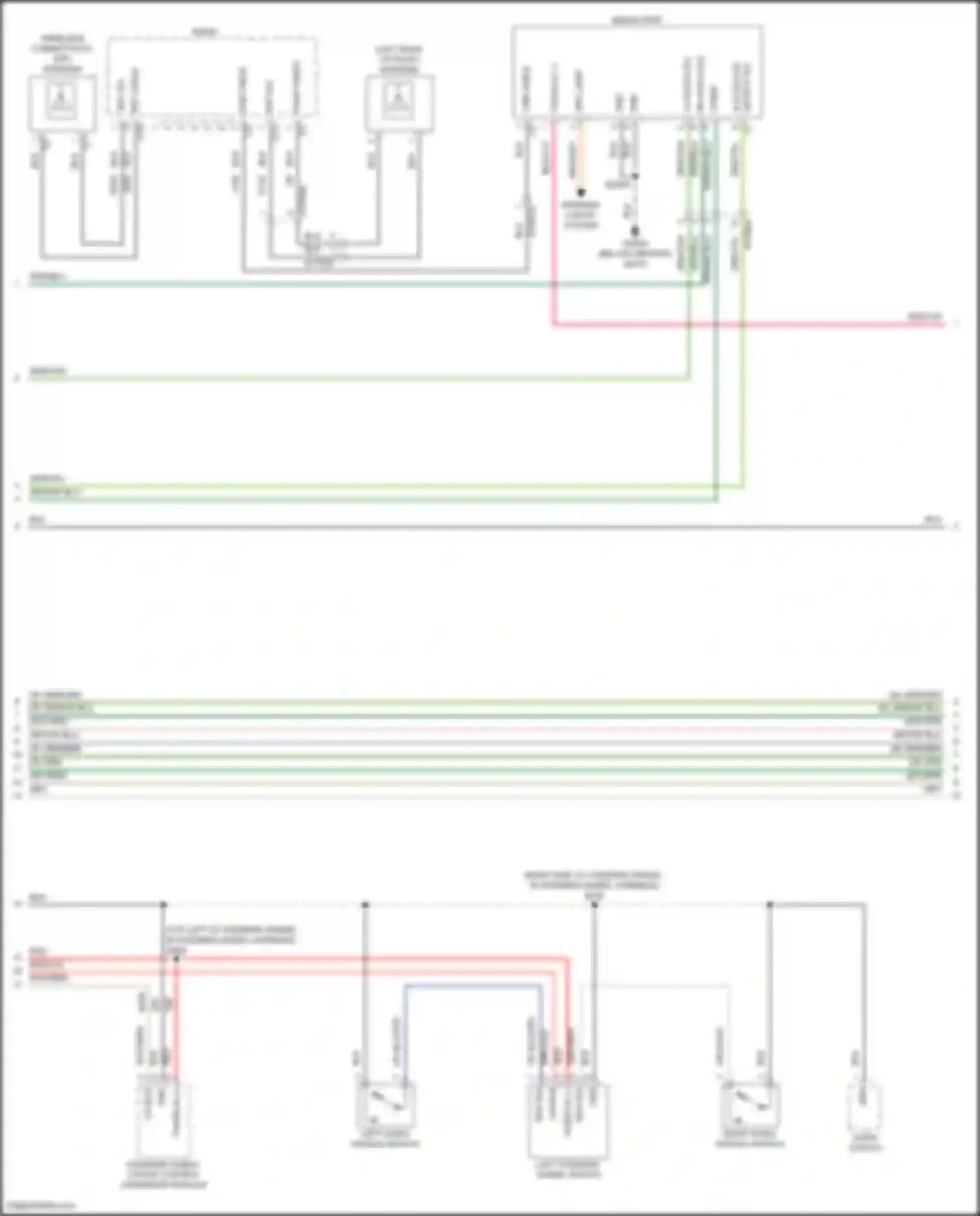 Wagoneer Jeep WS (2021-2024): Radio circuit, premium 2 (2 of 5)
