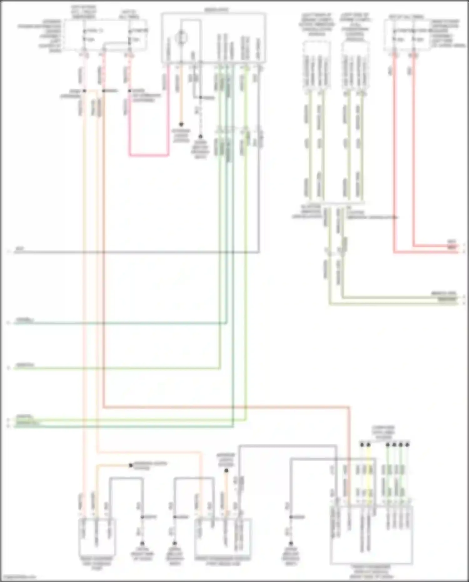 Wagoneer Jeep WS (2021-2024): Radio circuit, premium 4 (2 of 5)
