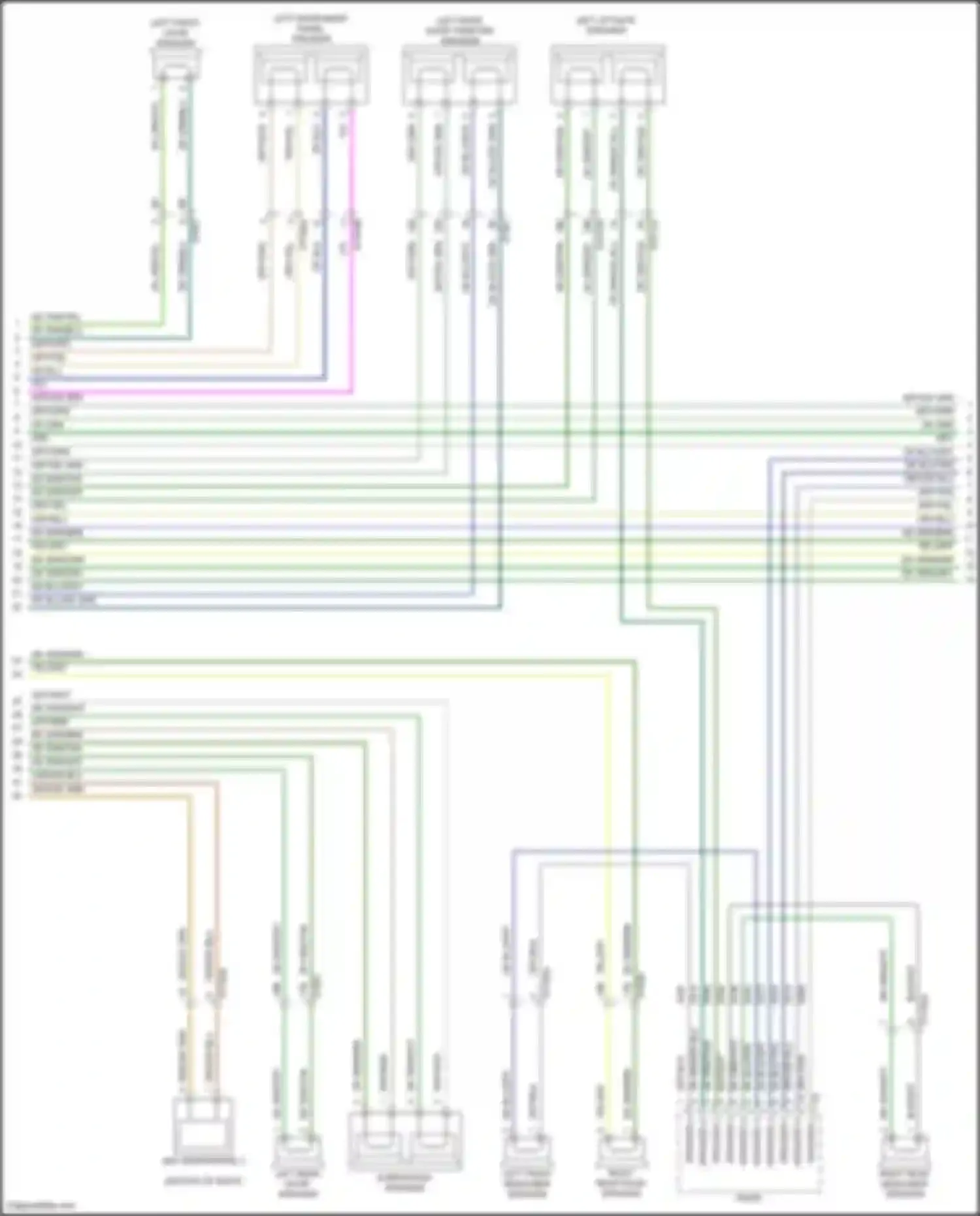 Wagoneer Jeep WS (2021-2024): Radio circuit, premium 4 (4 of 5)