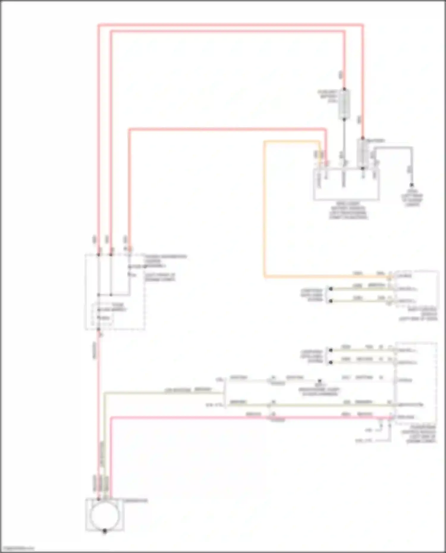 Wagoneer Jeep WS (2021-2024): Charging circuit