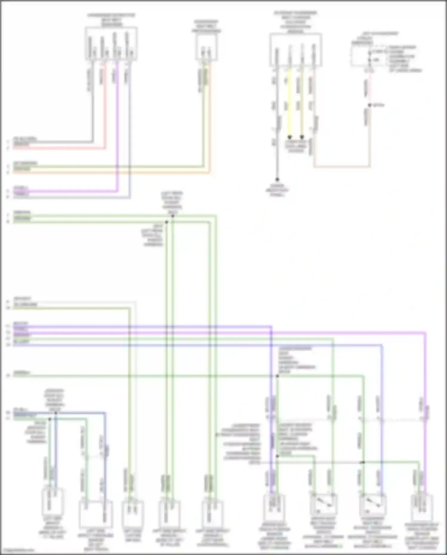 Wagoneer Jeep WS (2021-2024): Supplemental restraints circuit (2 of 3)