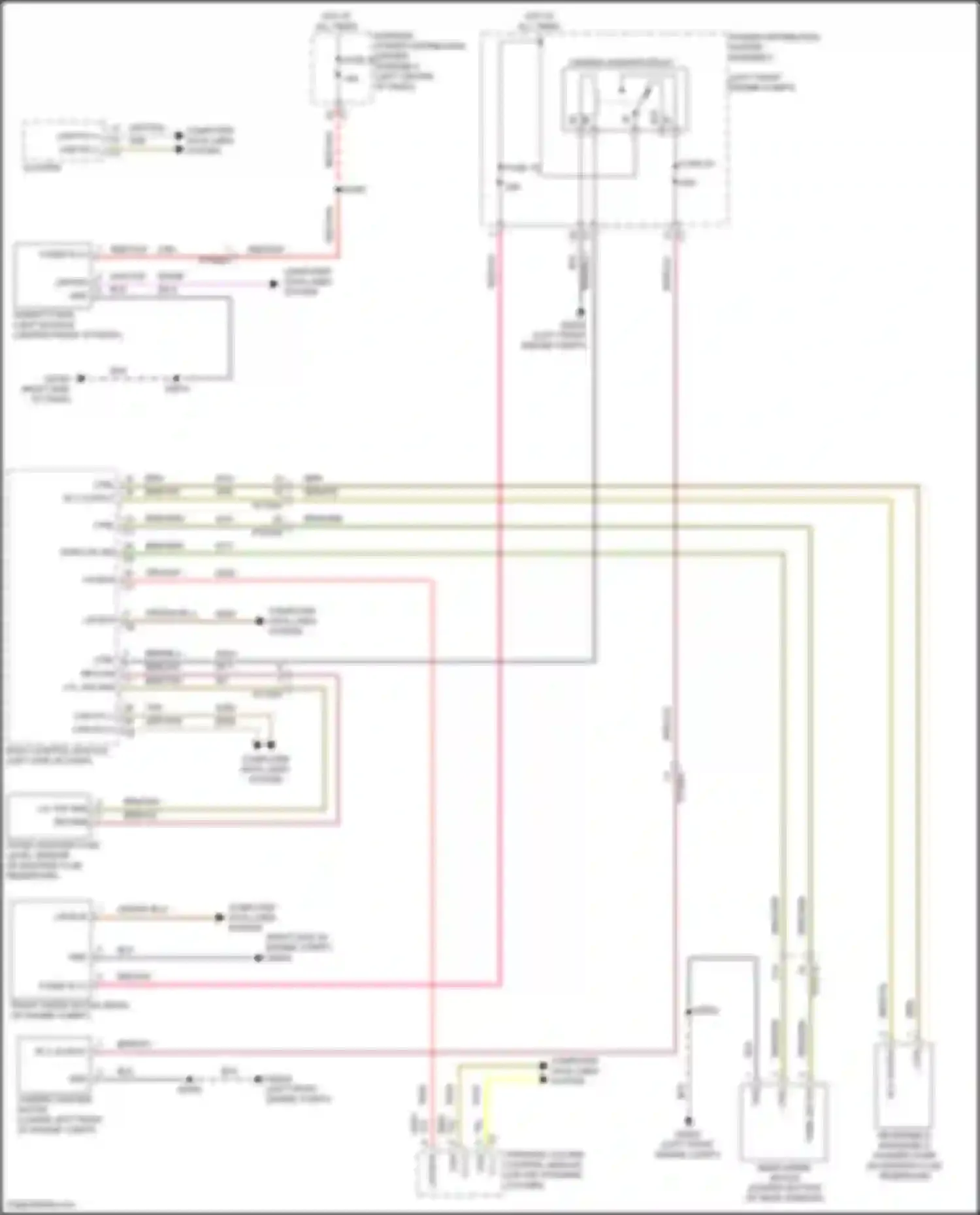 Wagoneer Jeep WS (2021-2024): Wiper/washer circuit