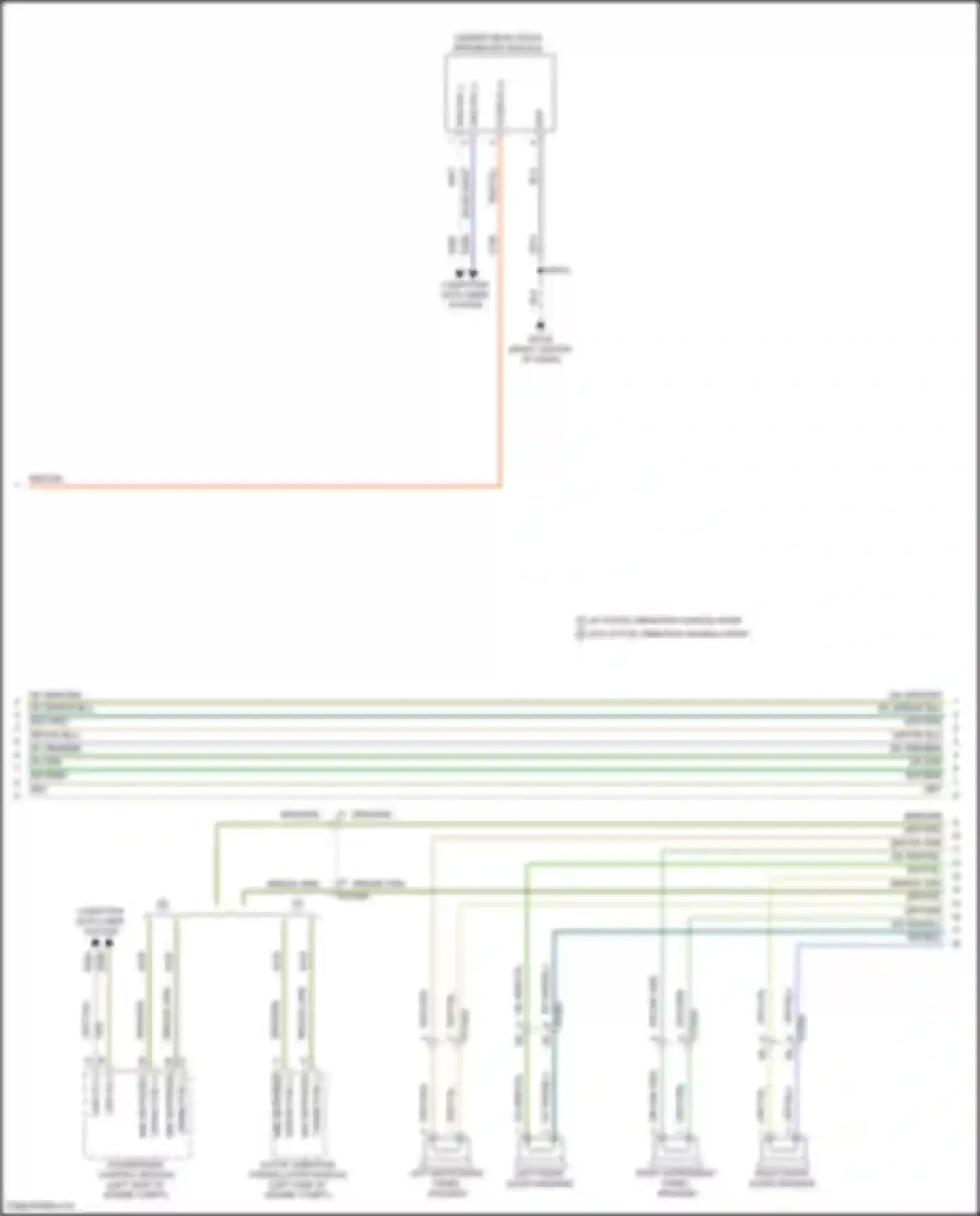 Wiring diagram active vibration cancellation module for Jeep Wagoneer WS (2021-2024) (4 of 10)