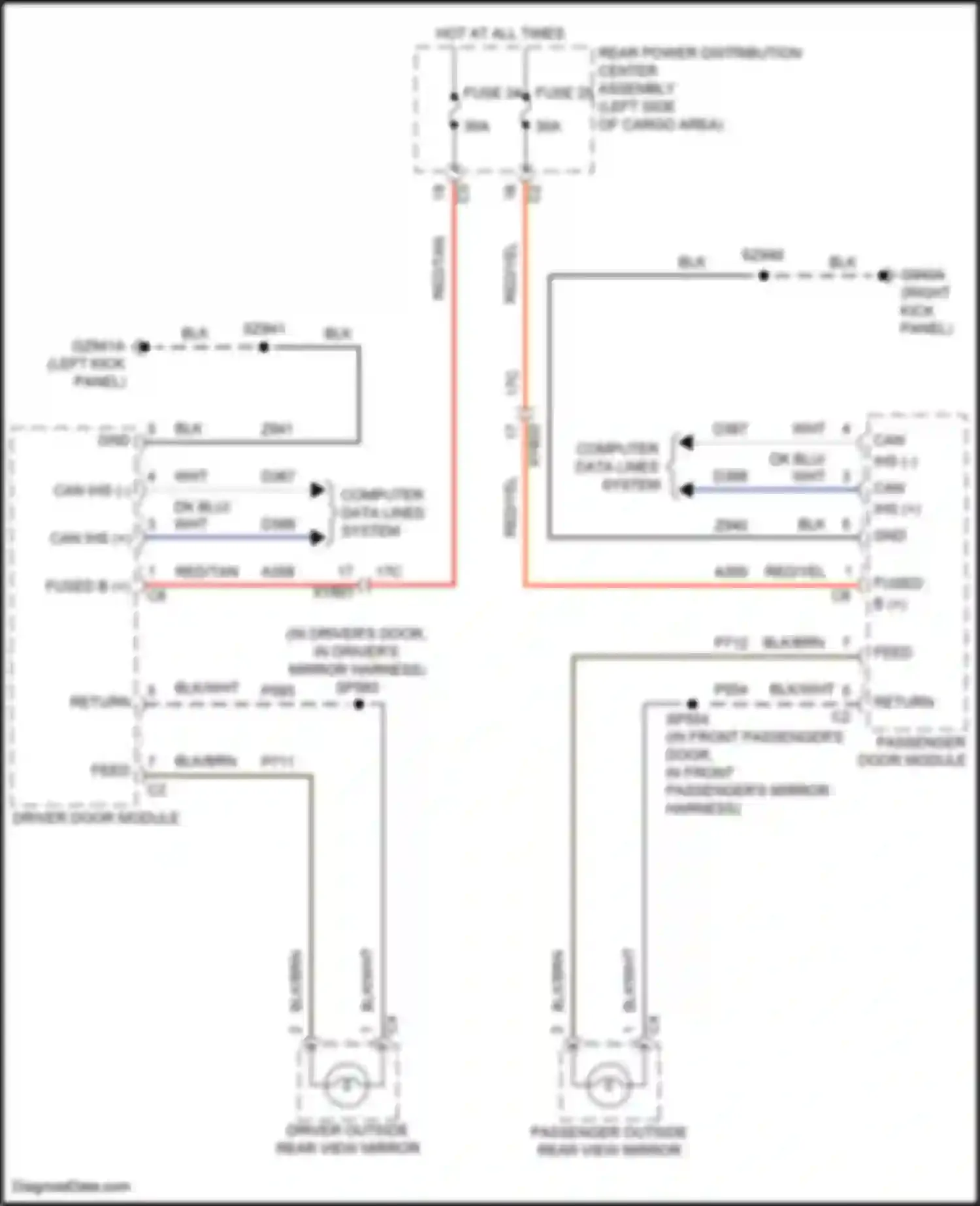 Wiring diagram blk/brn for Jeep Wagoneer WS (2021-2024) (1 of 5)
