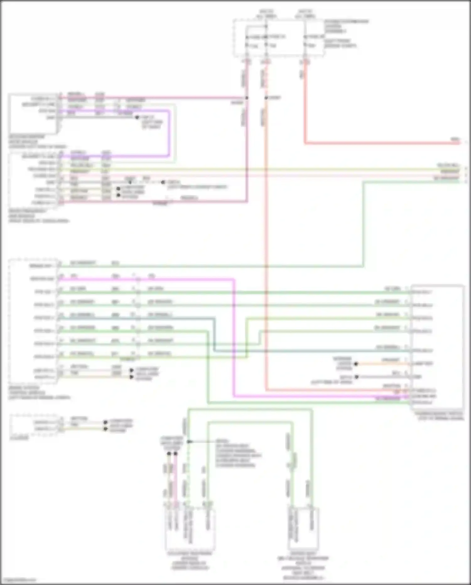 Wiring diagram buckle sw gnd for Jeep Wagoneer WS (2021-2024) (1 of 1)