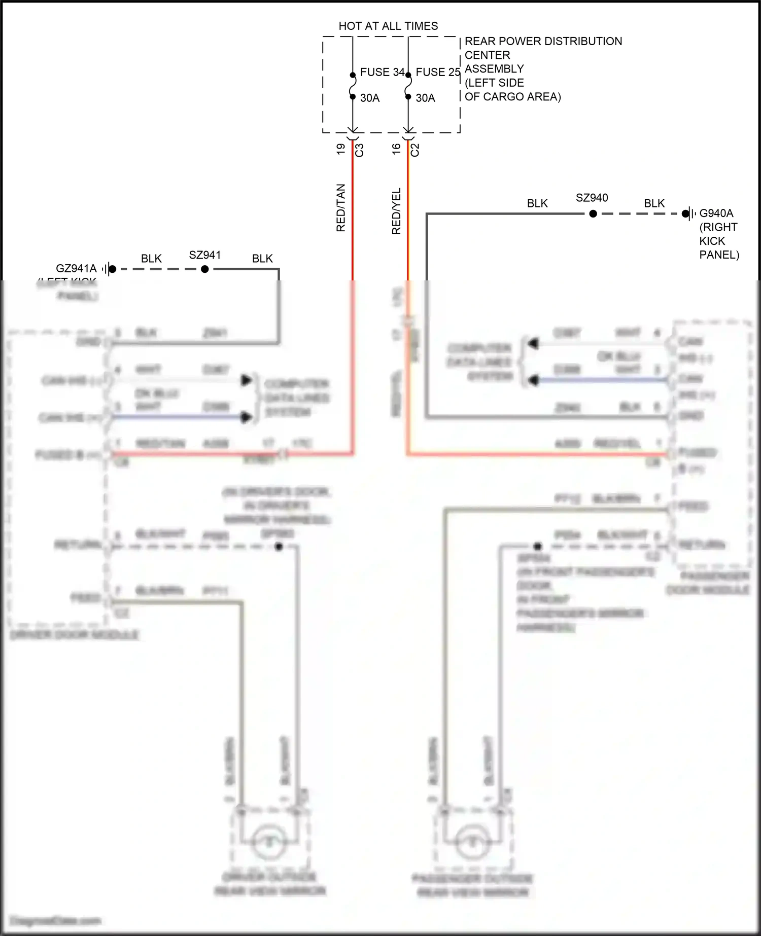 Jeep Wagoneer WS (2021-2024) computer data lines system wiring diagram  (11 of 116)