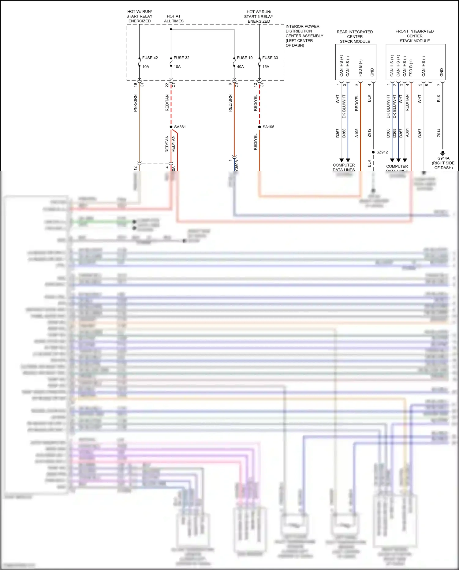 Jeep Wagoneer WS (2021-2024) computer data lines system wiring diagram  (73 of 116)