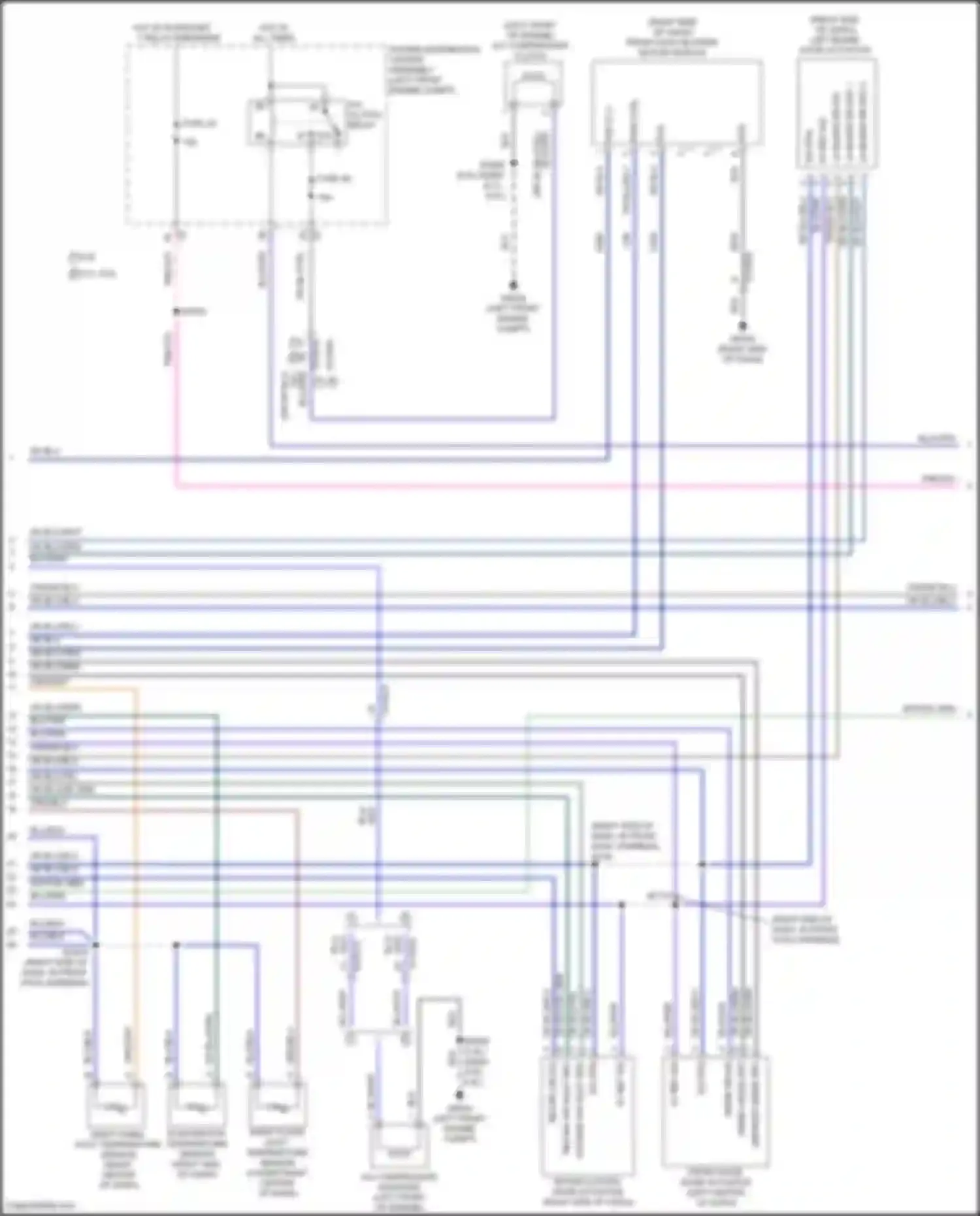 Wiring diagram defrost mode drv for Jeep Wagoneer WS (2021-2024) (2 of 4)