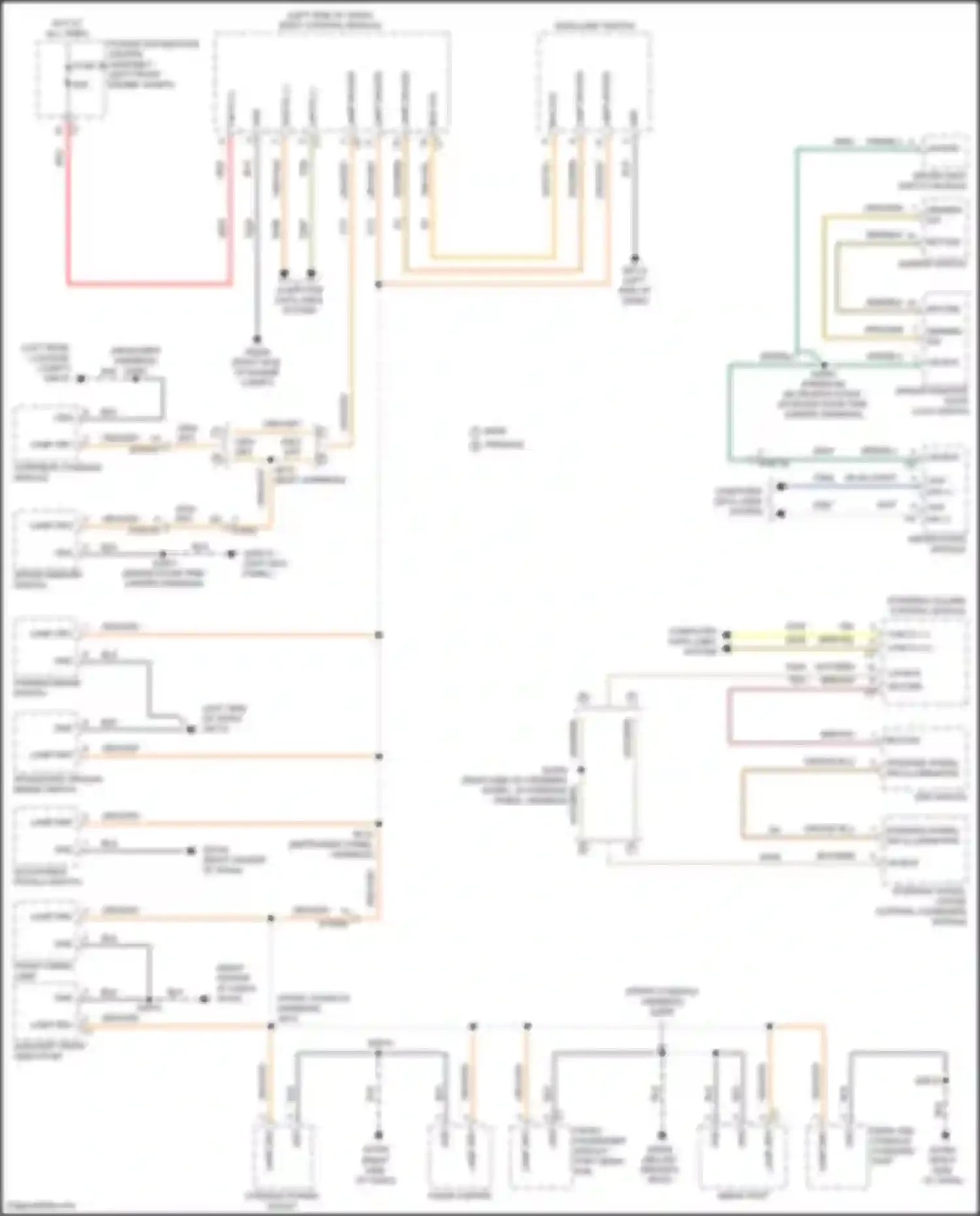 Wiring diagram driver memory switch for Jeep Wagoneer WS (2021-2024) (3 of 5)